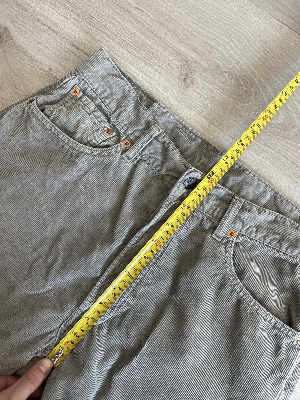 Levi's Vintage Levi’s 551 Velvet Corduroy Pants Jeans Y2K 34/32 Size US 34 / EU 50 - 10 Thumbnail