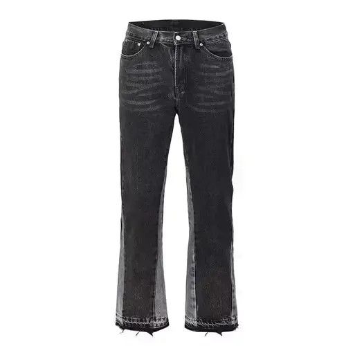 Other Vintage Patchwork Flare Jeans Urban Men Streetwear Size US 34 / EU 50 - 3 Thumbnail