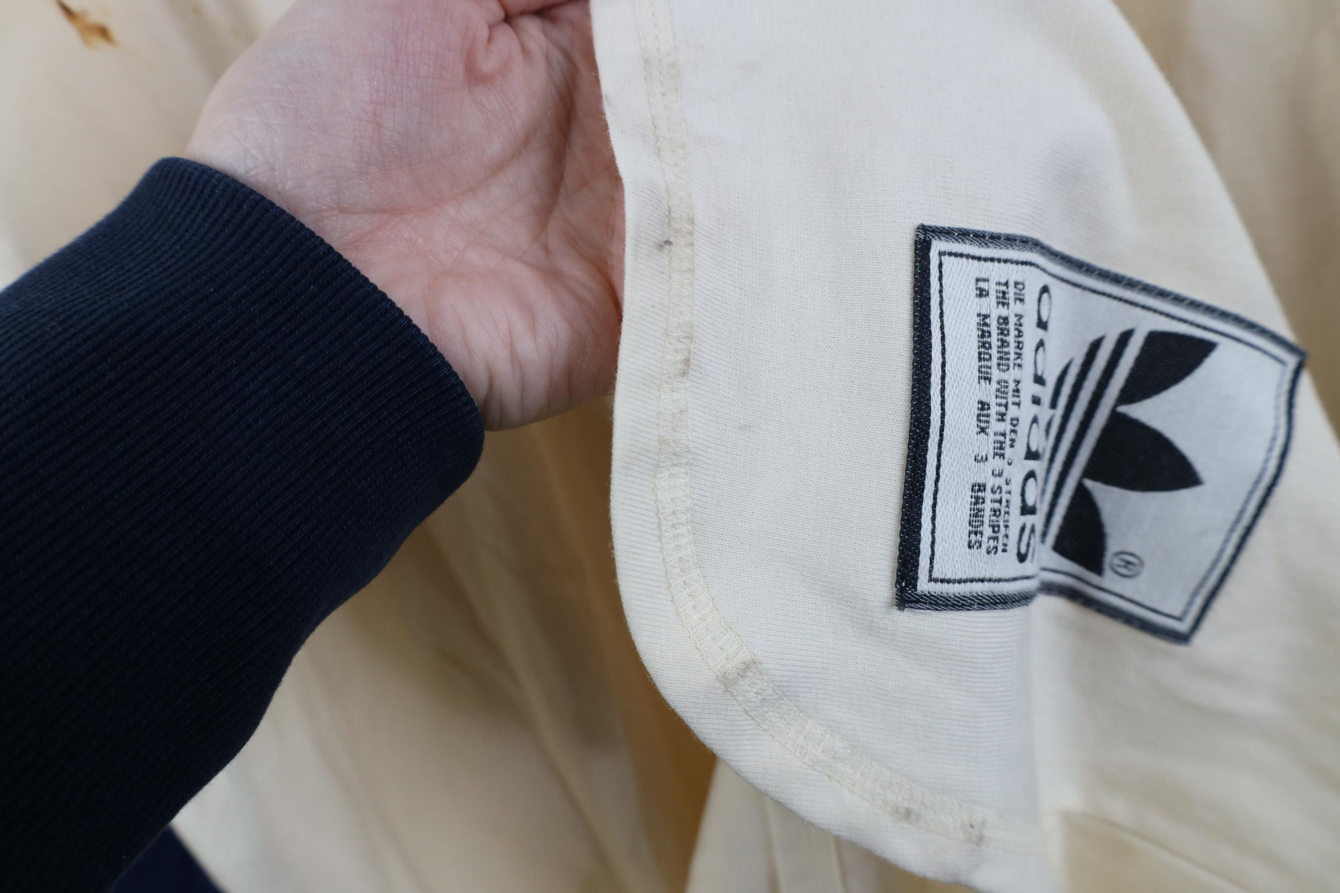 Adidas Deadstock Vintage 90s Adidas 3/4 Sleeve Raglan T-Shirt Size US XL / EU 56 / 4 - 13 Thumbnail