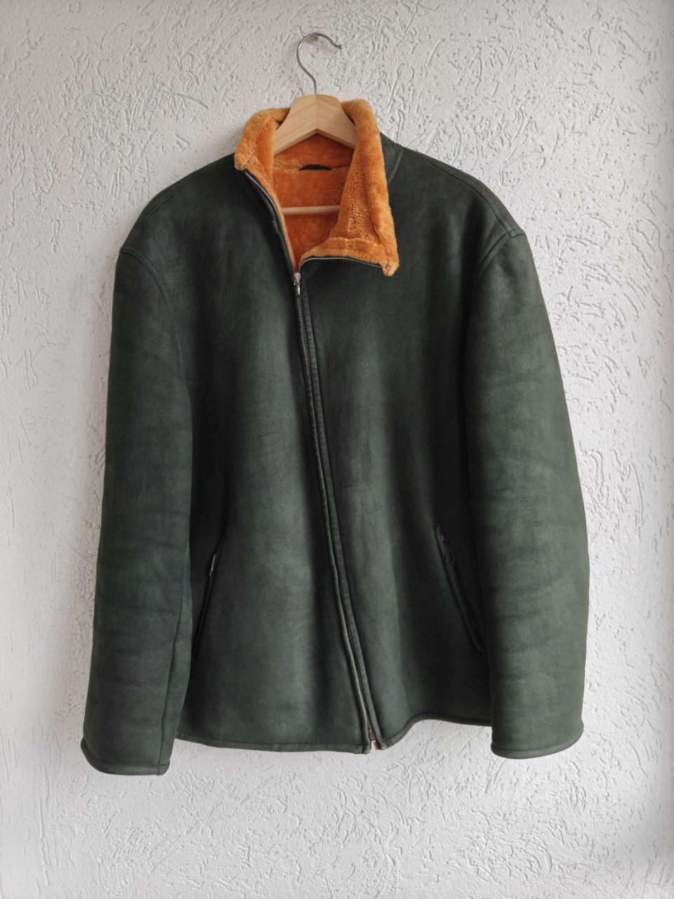 Hermes Hermes Paris Shearling Leather Fur Asymmetrical Zip Jacket Size US L / EU 52-54 / 3 - 2 Thumbnail