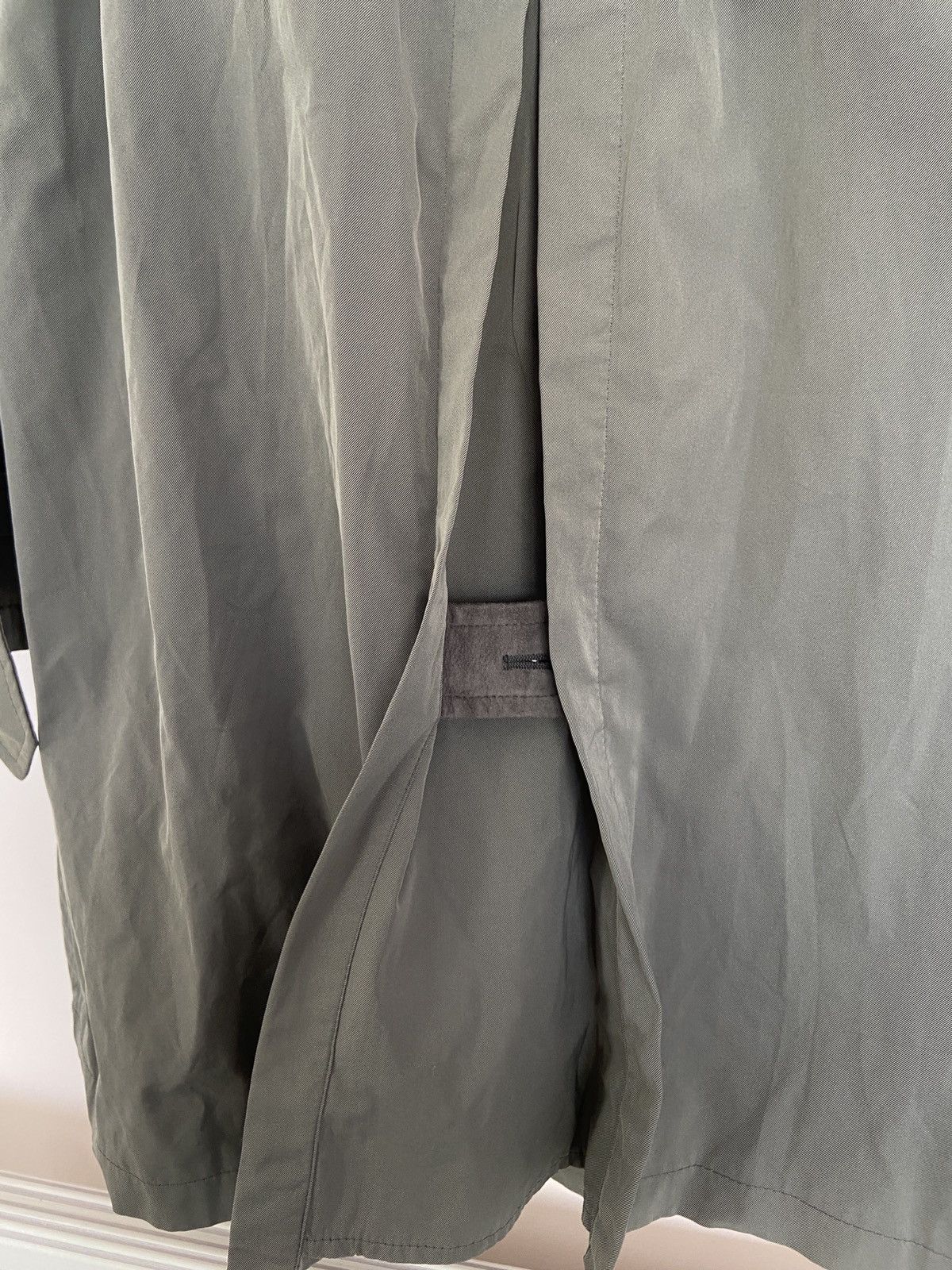 Loro Piana Loro Piana Light Olive Stormey Trench Tecno Coat Size US XXL / EU 58 / 5 - 10 Thumbnail