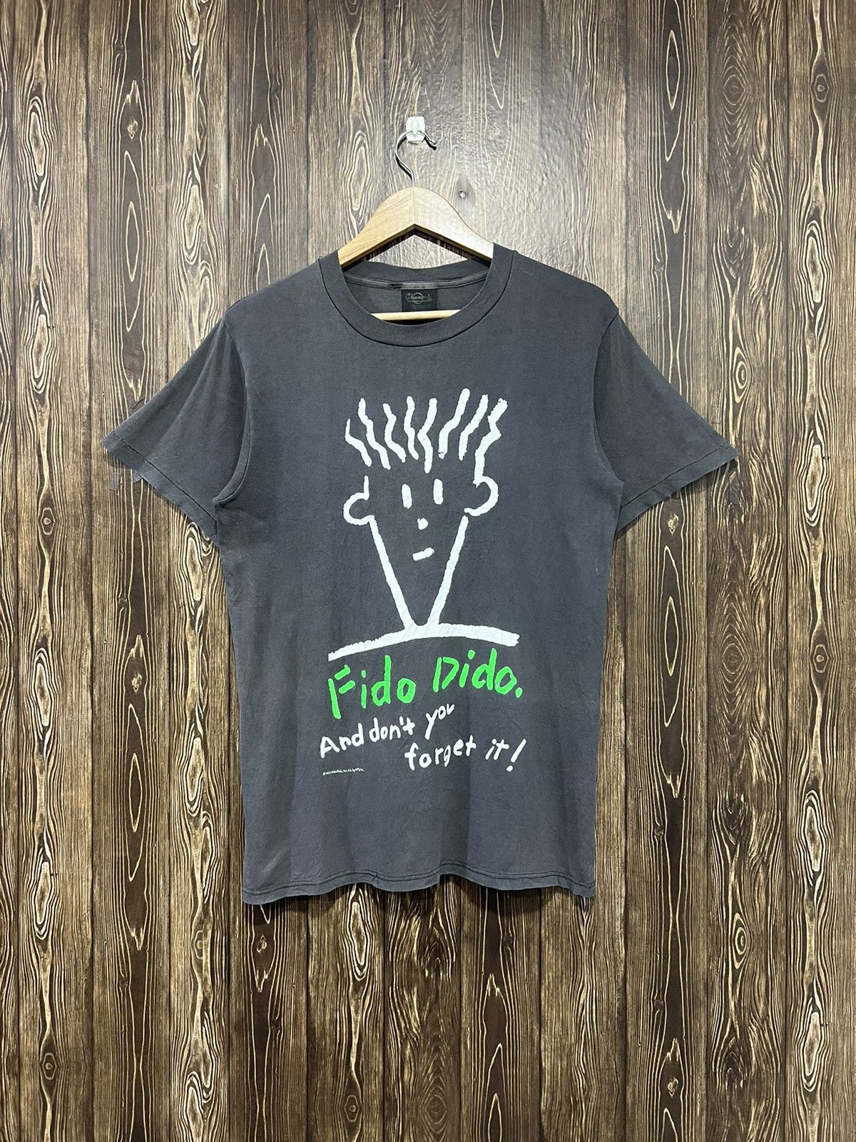 Vintage Vintage 80s Fido Dido Promo Tshirt Size US M / EU 48-50 / 2 - 1 Thumbnail