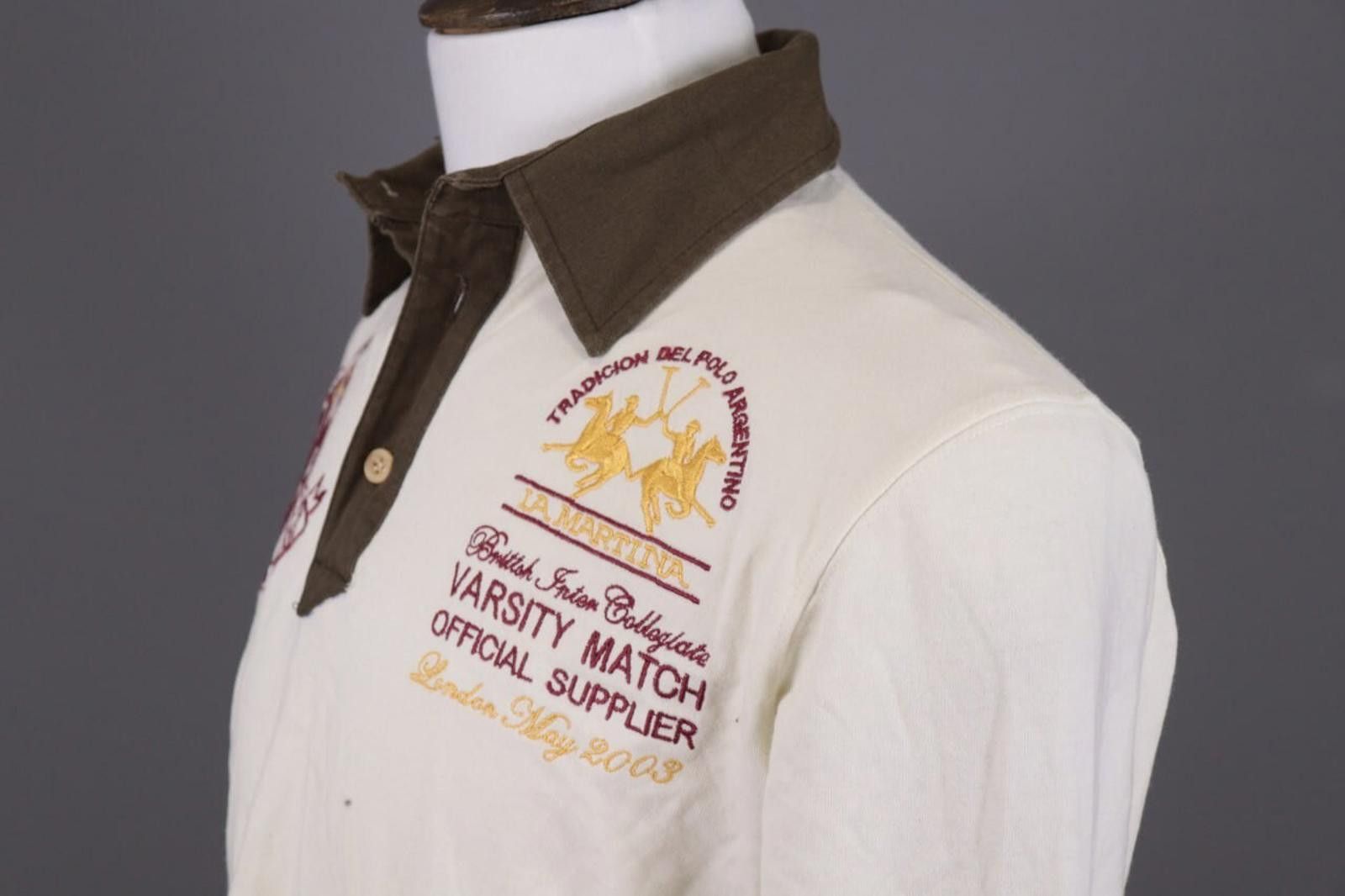 La Martina La Martina Extream Polo Turnament on Polo Shirt Size XXL Size US XXL / EU 58 / 5 - 7 Thumbnail
