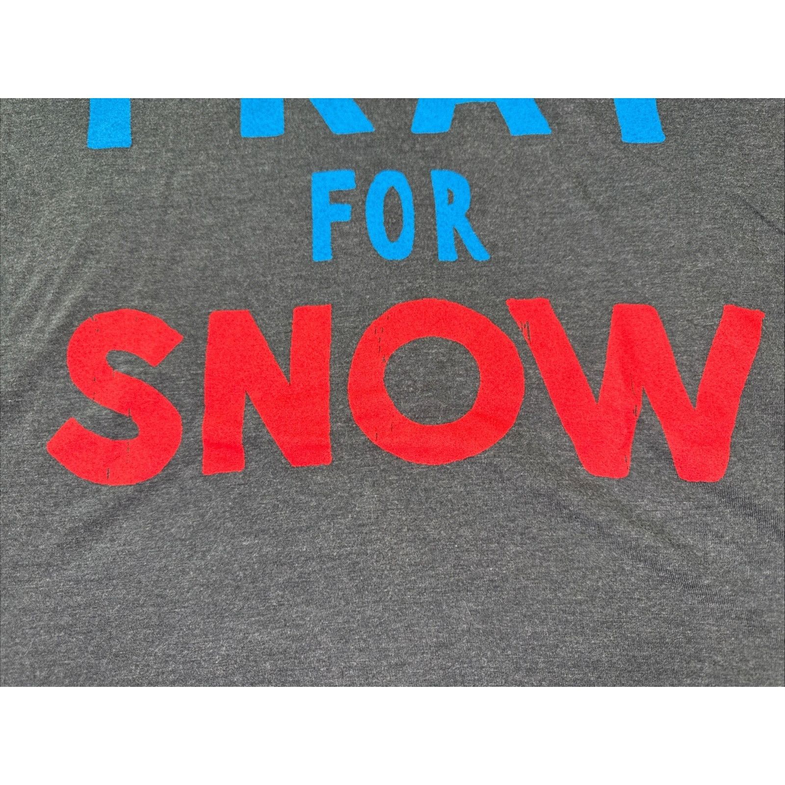 Aviator Nation Aviator Nation-Pray For Snow Tee-Women’s New Authentic Size L / US 10 / IT 46 - 5 Thumbnail
