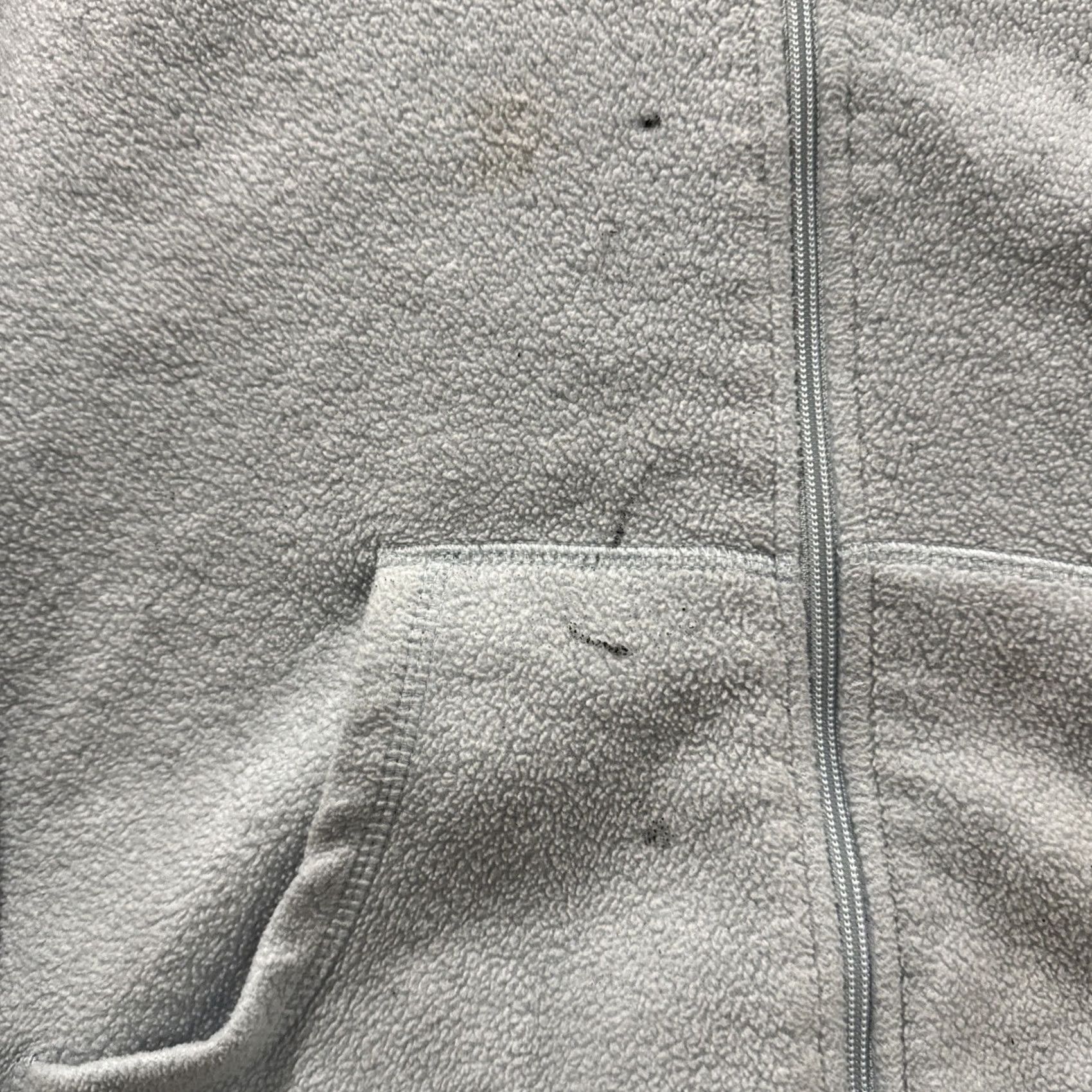 Disney VINTAGE Disney Eeyore Fleece Jacket Size L Blue Full Zip STAINED Women’s Size L / US 10 / IT 46 - 4 Thumbnail