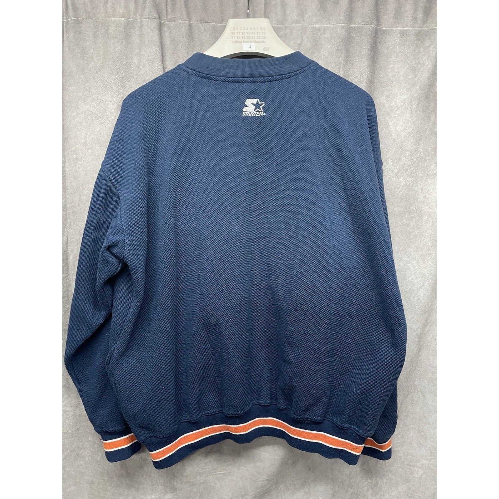 Starter VINTAGE 90S STARTER SYRACUSE ORANGEMEN SWEATSHIRT XL NAVY BL Size US XL / EU 56 / 4 - 7 Thumbnail