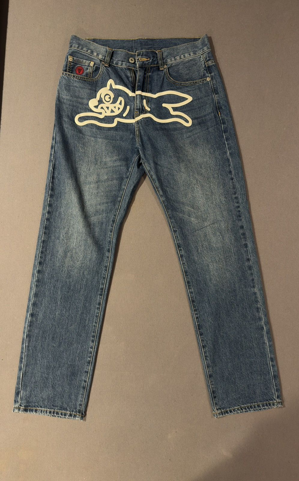 Icecream ICECREAM Blue Running Dog Denim Size US 30 / EU 46 - 1 Thumbnail