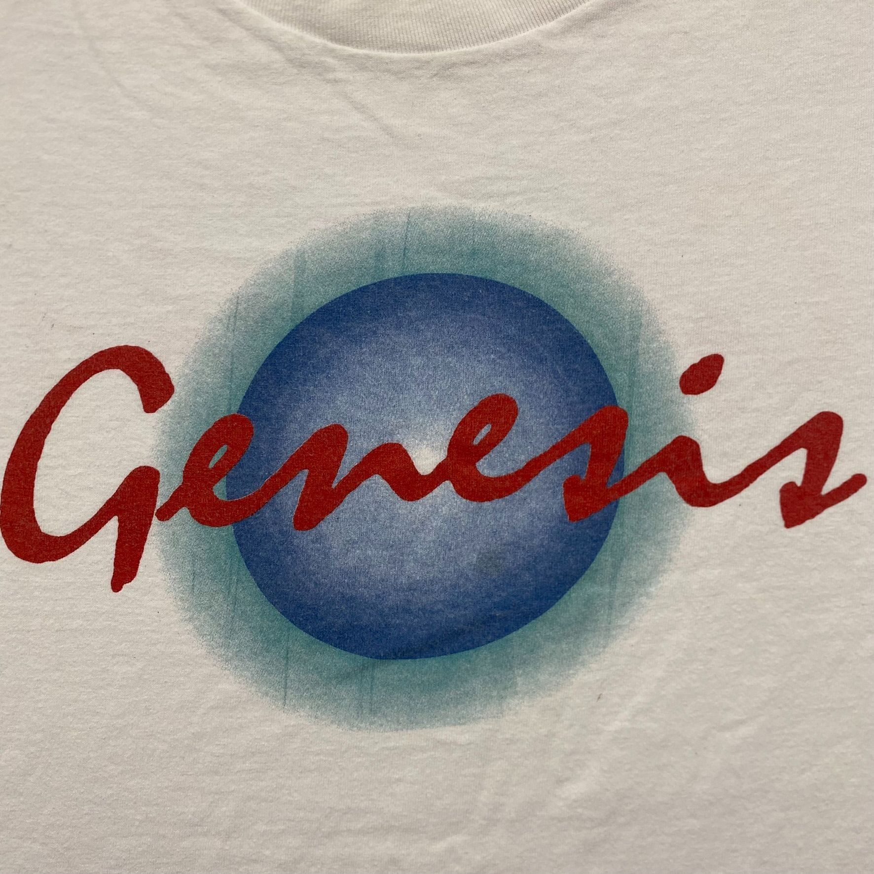 Band Tees Vintage Y2K Genesis Logo Baggy Essential Rock Band Tee Size US XL / EU 56 / 4 - 3 Thumbnail