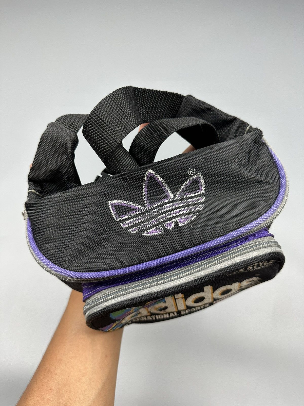 Adidas × Vintage Vintage 90s Adidas Performance Style Waist/Pouch Bags Size ONE SIZE - 6 Thumbnail
