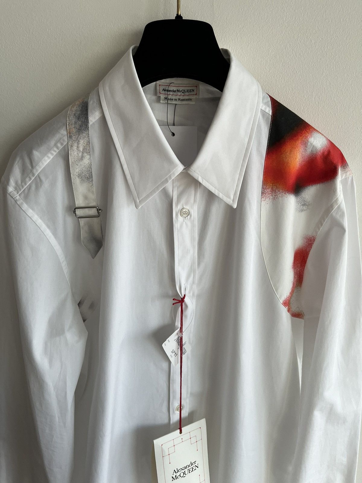 Alexander McQueen × MCQ × McQ Alexander McQueen Brand New Alexander McQueen Super Runway Shirt RARE Size US L / EU 52-54 / 3 - 14 Thumbnail