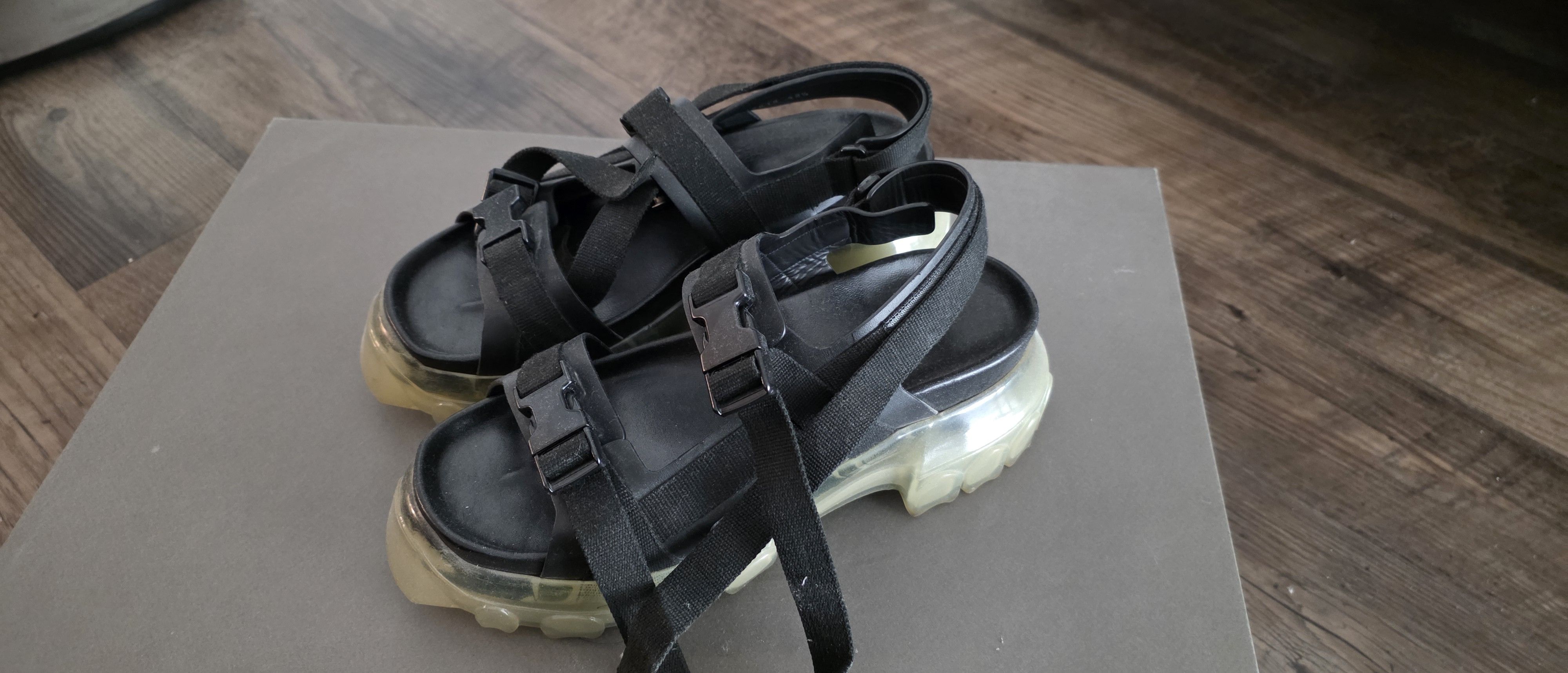 Rick Owens Tractor Sandal Black | Grailed