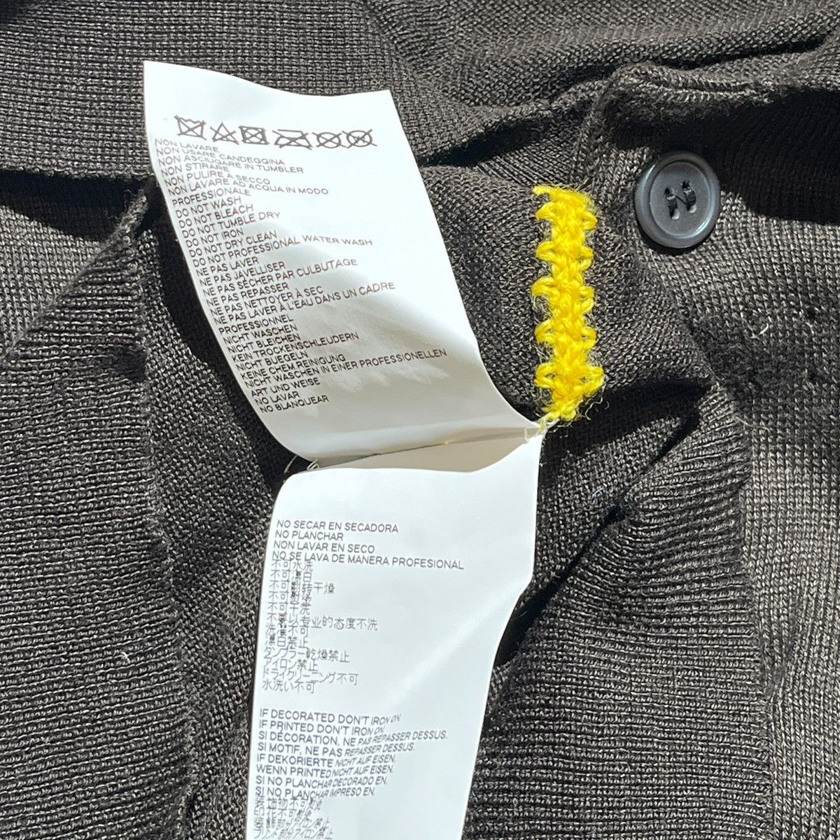 Marni Fine wool big stitch polo Size US M / EU 48-50 / 2 - 5 Thumbnail