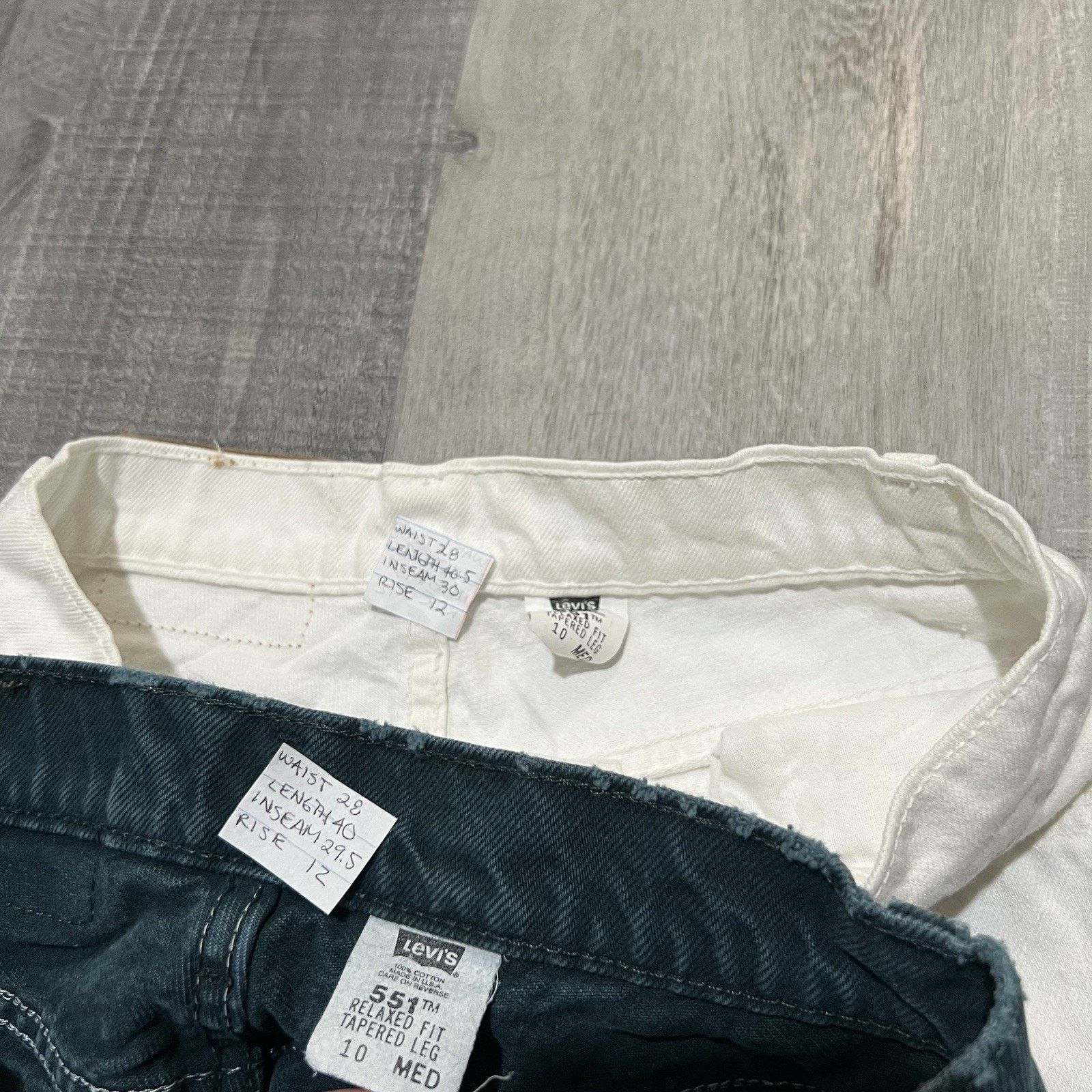 Levi's VTG Levis 551 Womens Denim Jeans Bundle 90 Relaxed Tapered Size 32" / US 10 / IT 46 - 7 Thumbnail