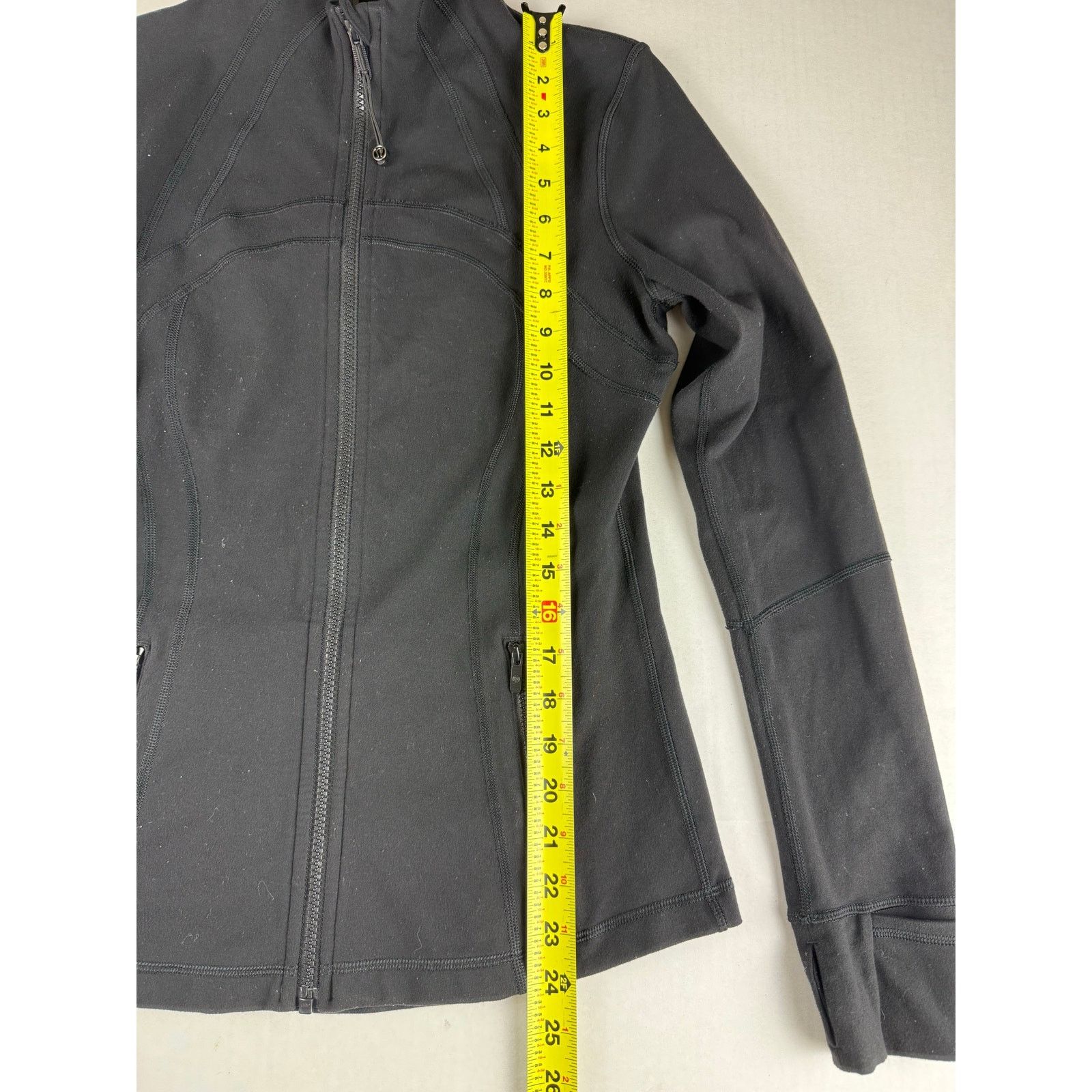 Lululemon Lululemon Black Define Jacket - Size 8 - Great Condition! Size M / US 6-8 / IT 42-44 - 8 Thumbnail