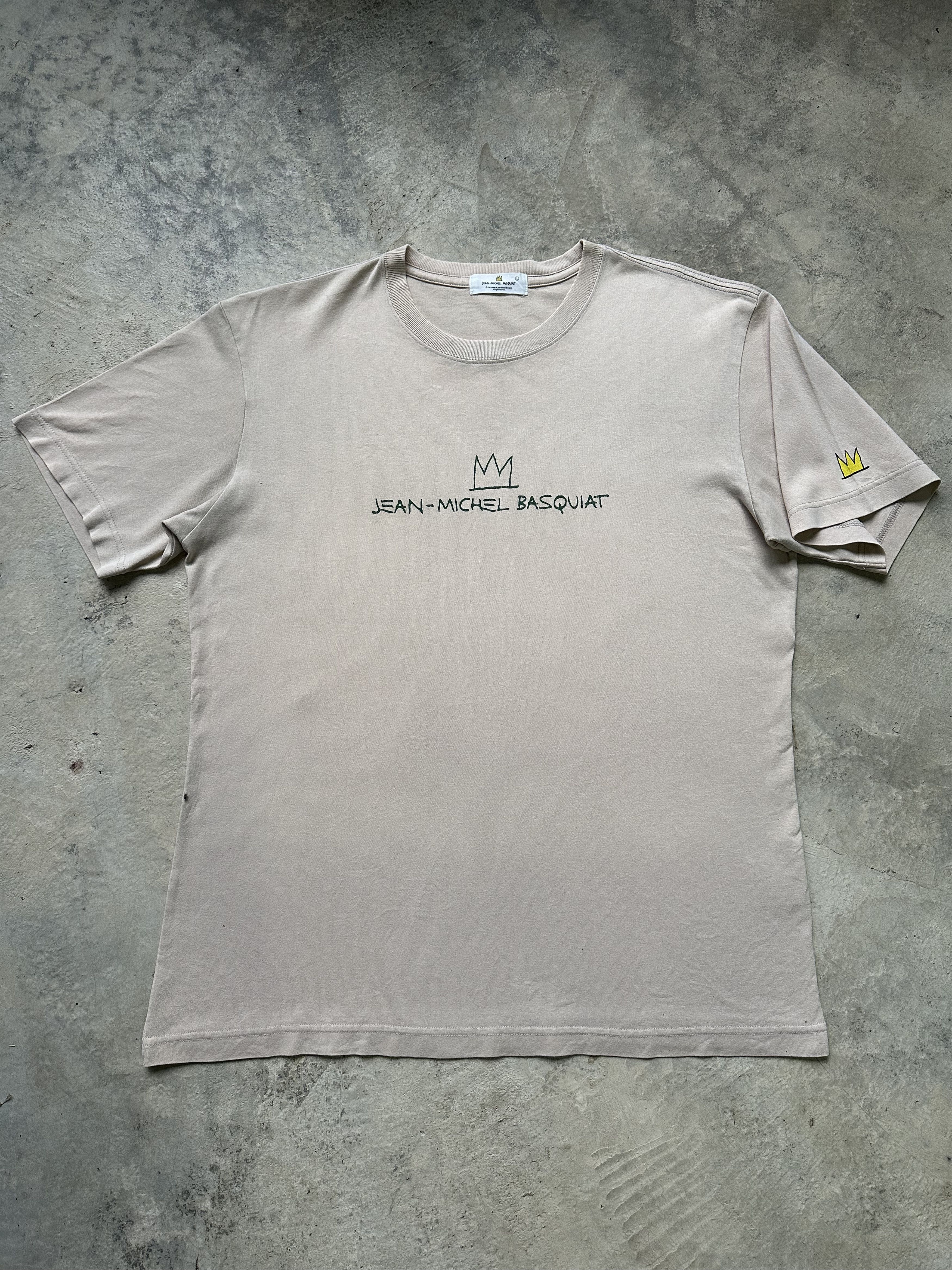 Jean-Michel Basquiat Vintage Jean Michel Basquiat Evil Thought Revenge Skull Tee Size US L / EU 52-54 / 3 - 1 Thumbnail