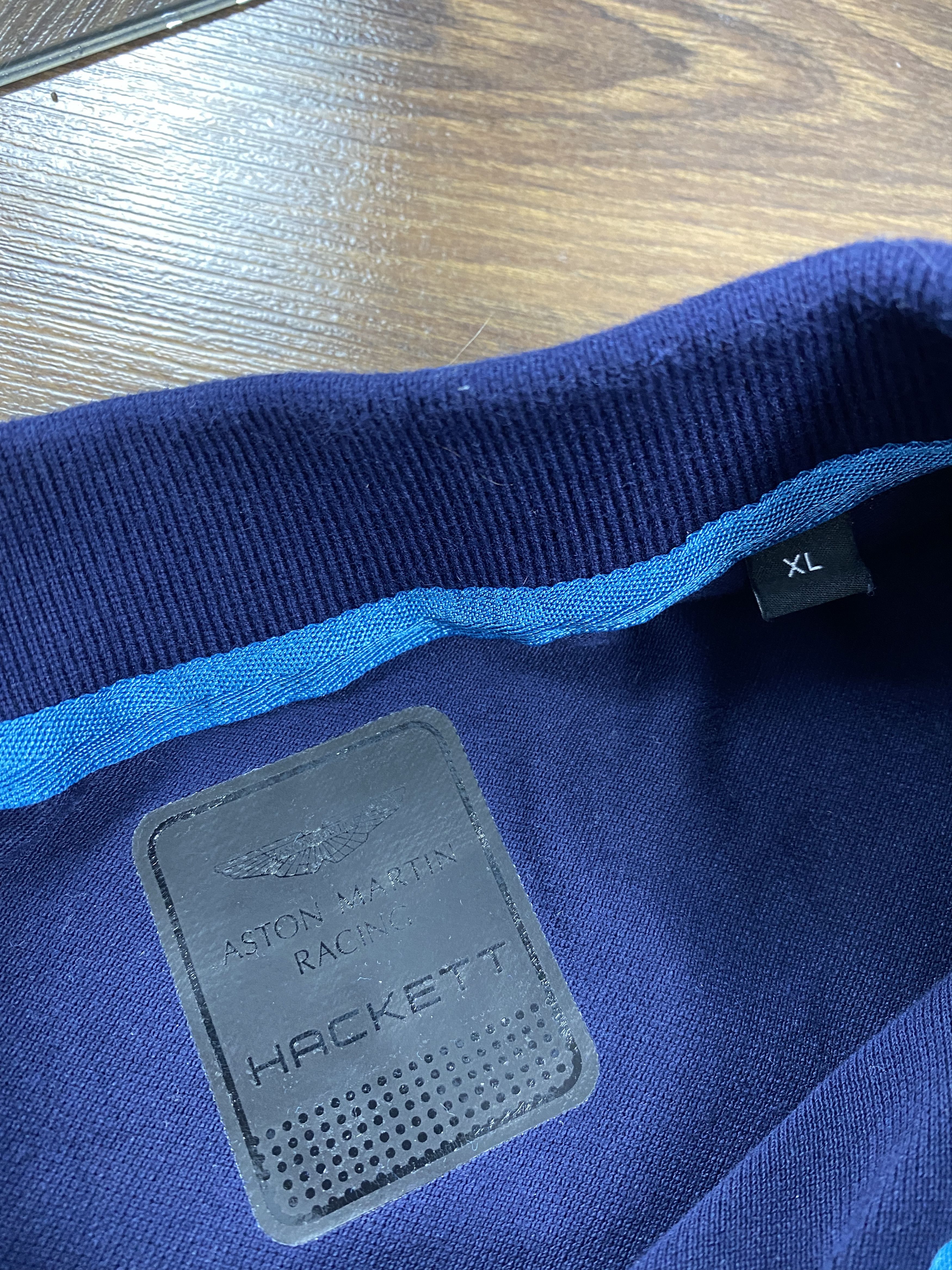 Hackett Hackett Aston Martin vintage polo shirt Size US XL / EU 56 / 4 - 4 Thumbnail