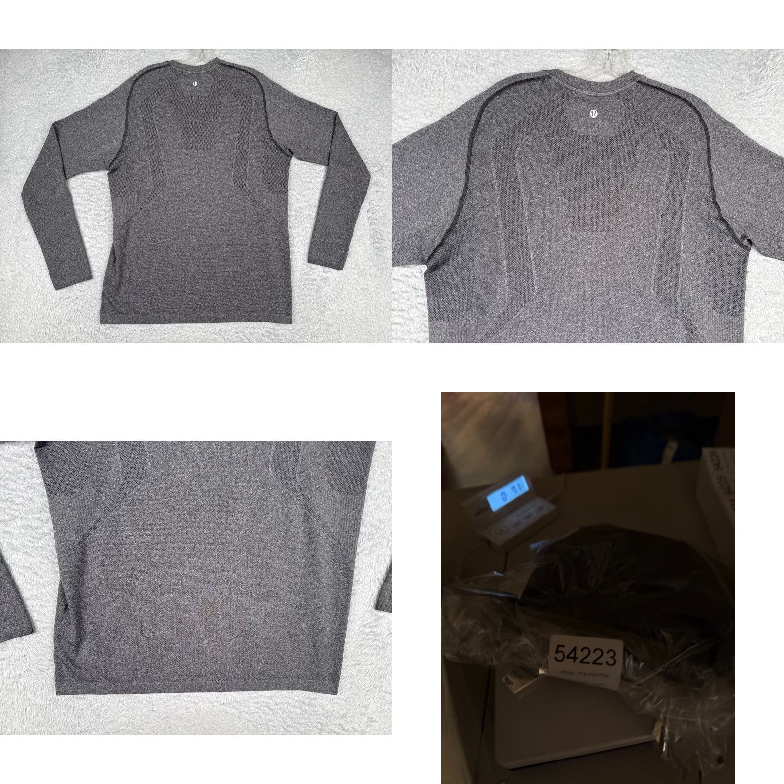Lululemon Lululemon Metal Vent Tech Shirt Men XL Gray Long Sleeve Crew Neck Performance Athletic Training Running Yoga Baseball? Size US XL / EU 56 / 4 - 9 Thumbnail