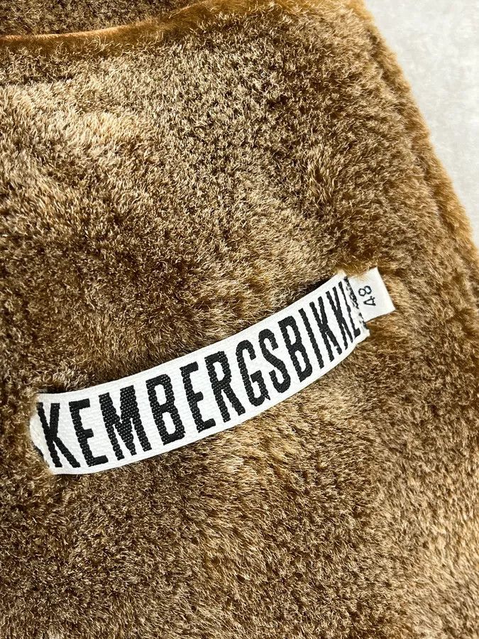 Dirk Bikkembergs 2000s Dirk Bikkembergs Camel Leather Shearling Jacket Size US M / EU 48-50 / 2 - 9 Thumbnail