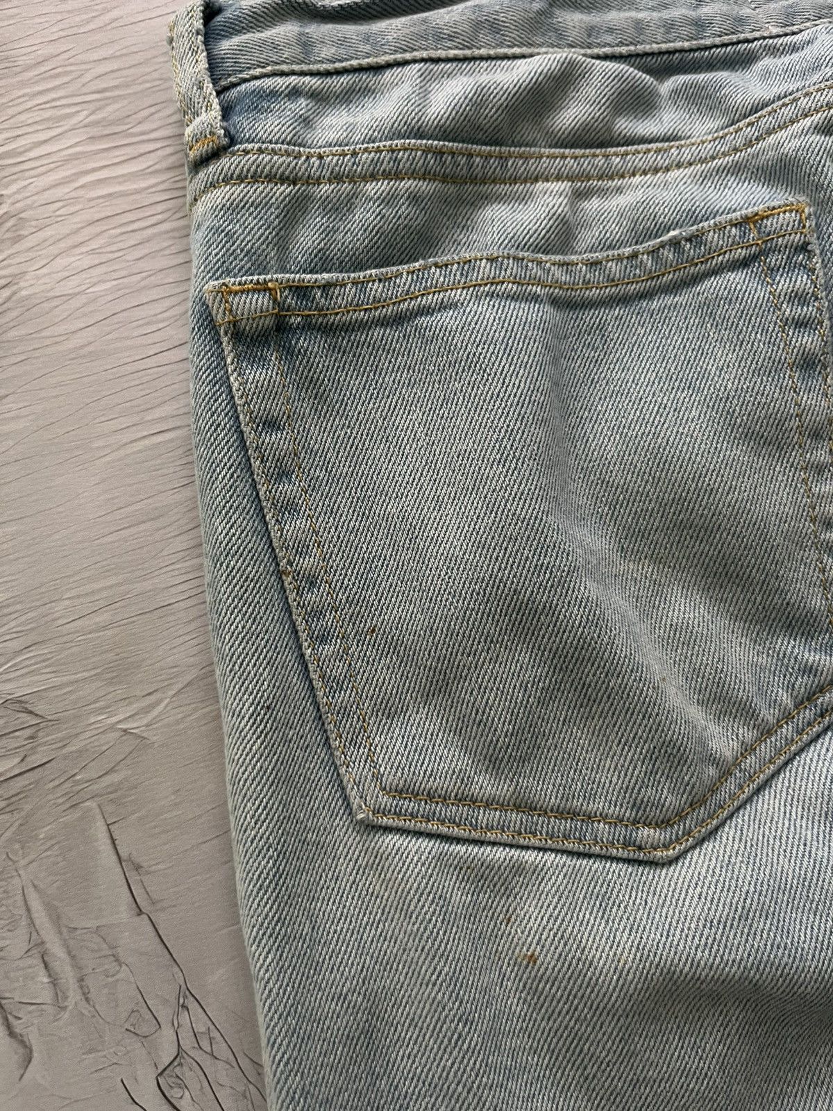Sandro Sandro Etroit Streetwear Blue Denim Jeans Men’s Size US 31 - 11 Thumbnail