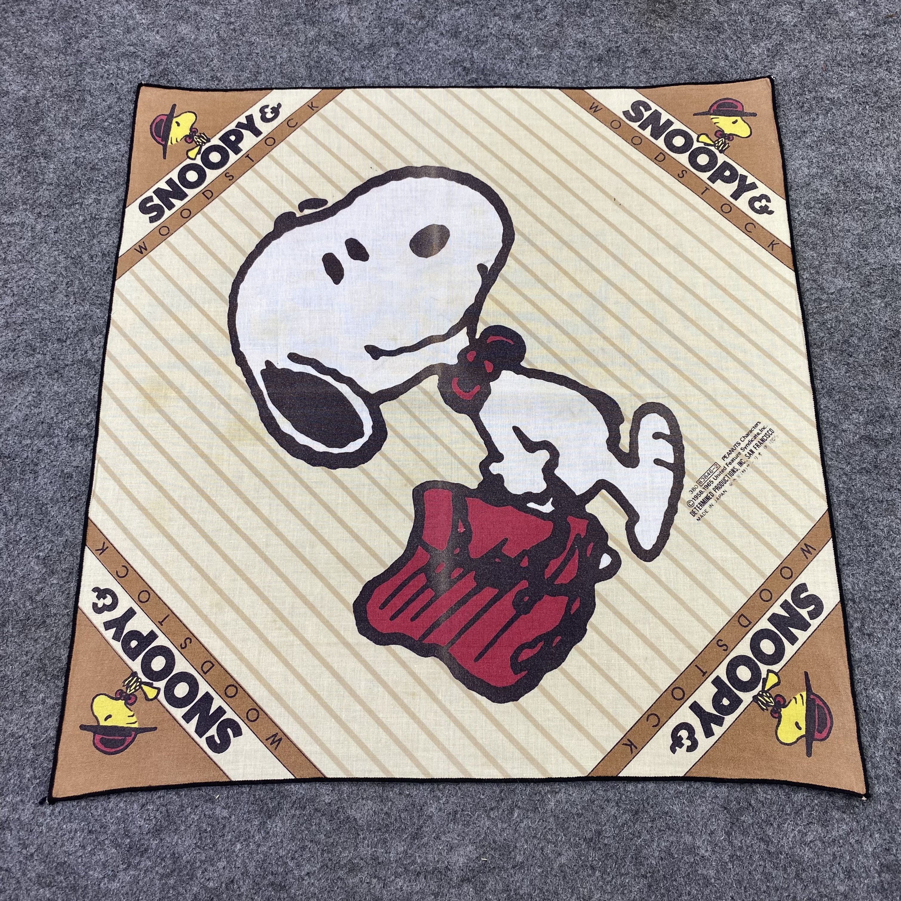 Snoop Dogg Snoopy Big Logo handkerchief Bandana Neckerchife-B1448 Size ONE SIZE - 1 Thumbnail