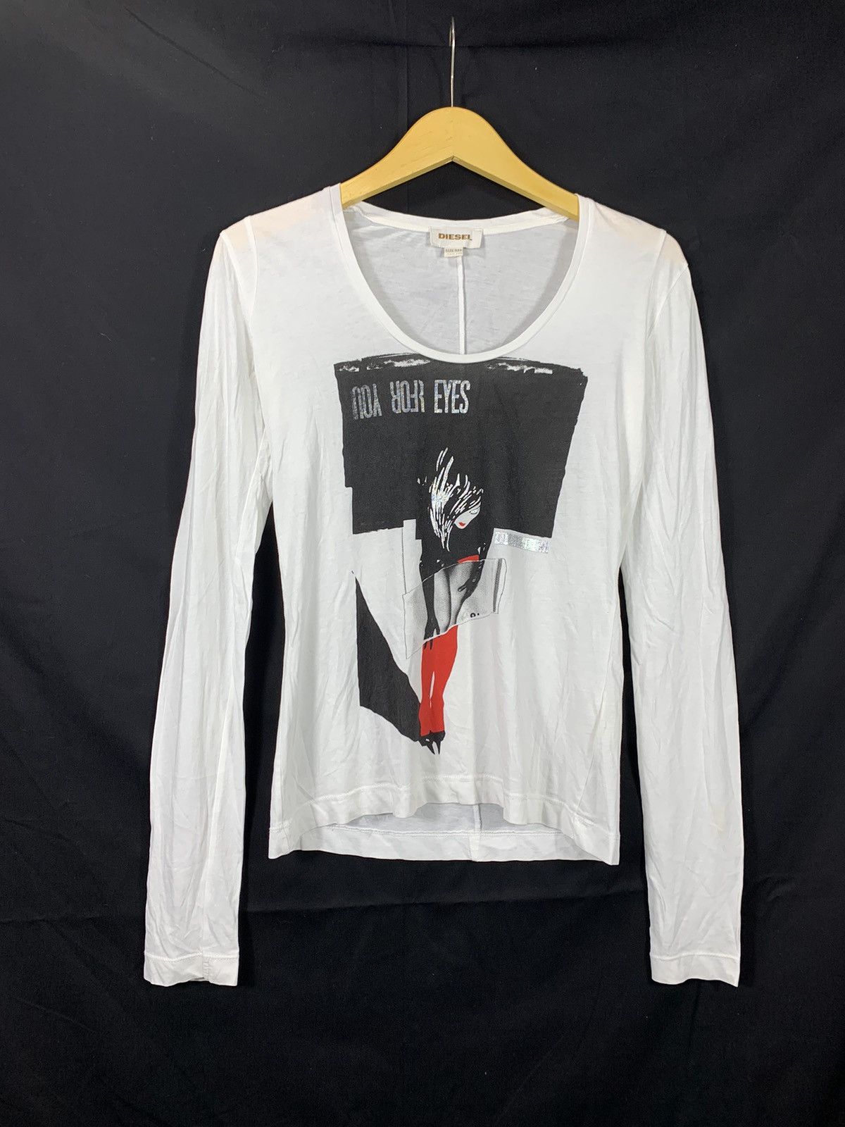 Diesel Sick Diesel YOU FOR EYES LongSlevee shirt Size US S / EU 44-46 / 1 - 1 Thumbnail
