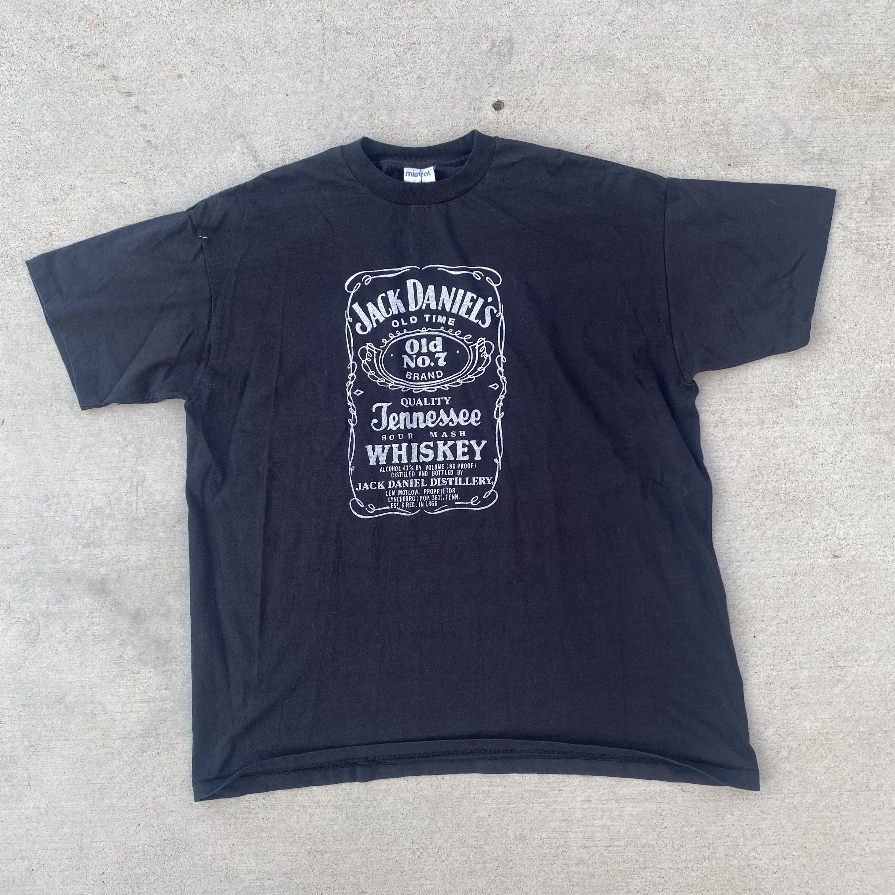 Vintage Vintage Jack Daniel's T-shirt Size US XXL / EU 58 / 5 - 1 Thumbnail