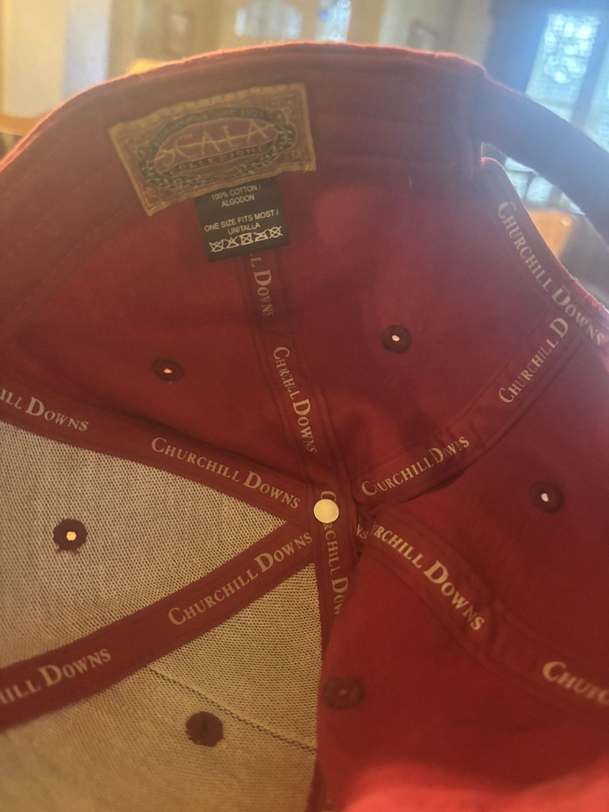Other 2012 Churchill Downs Kentucky Derby 138 Official Hat - Scala Size ONE SIZE - 3 Thumbnail