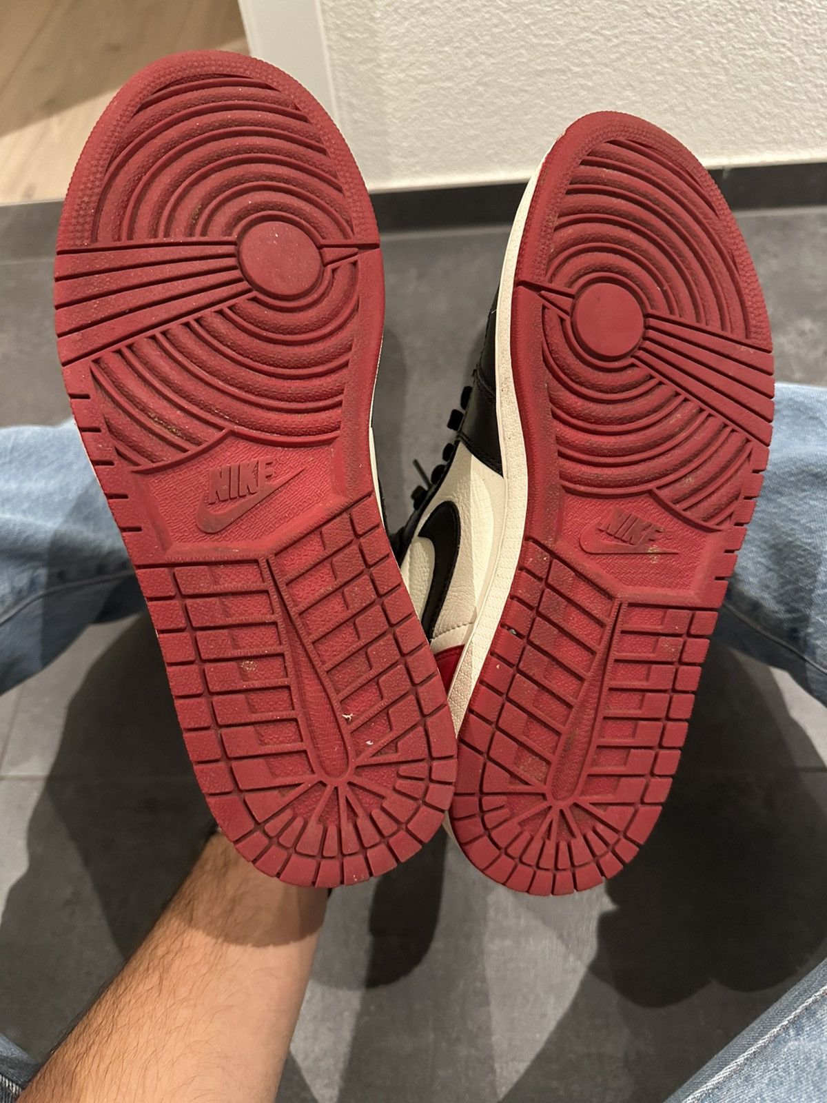 Jordan Brand Jordan 1 Black toe Size US 9 / EU 42 - 5 Thumbnail