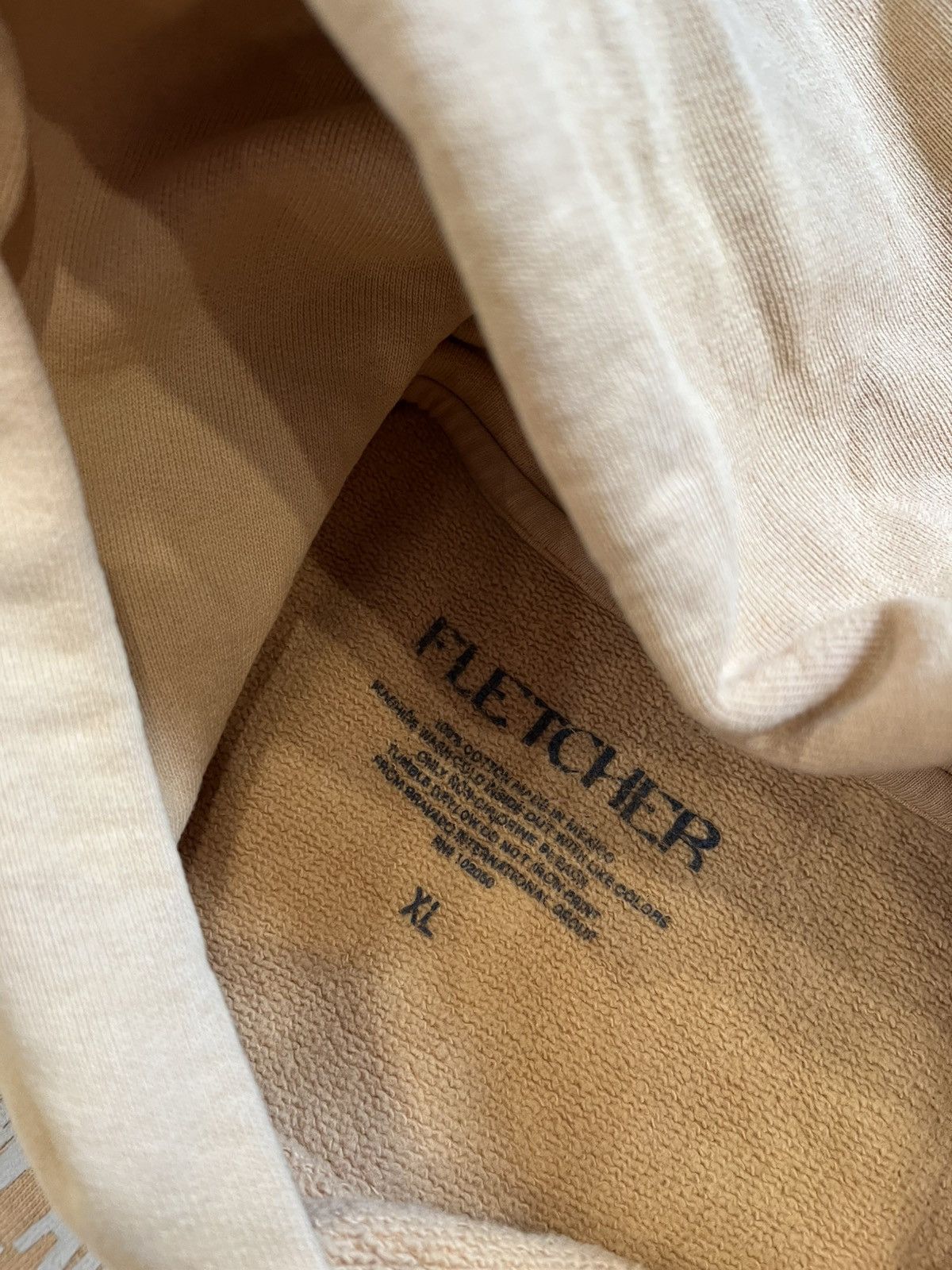 Designer × Rap Tees Crazy Fletcher Hoodie garment-dyed Rap Sweatshirt sk8 Size US XL / EU 56 / 4 - 15 Thumbnail
