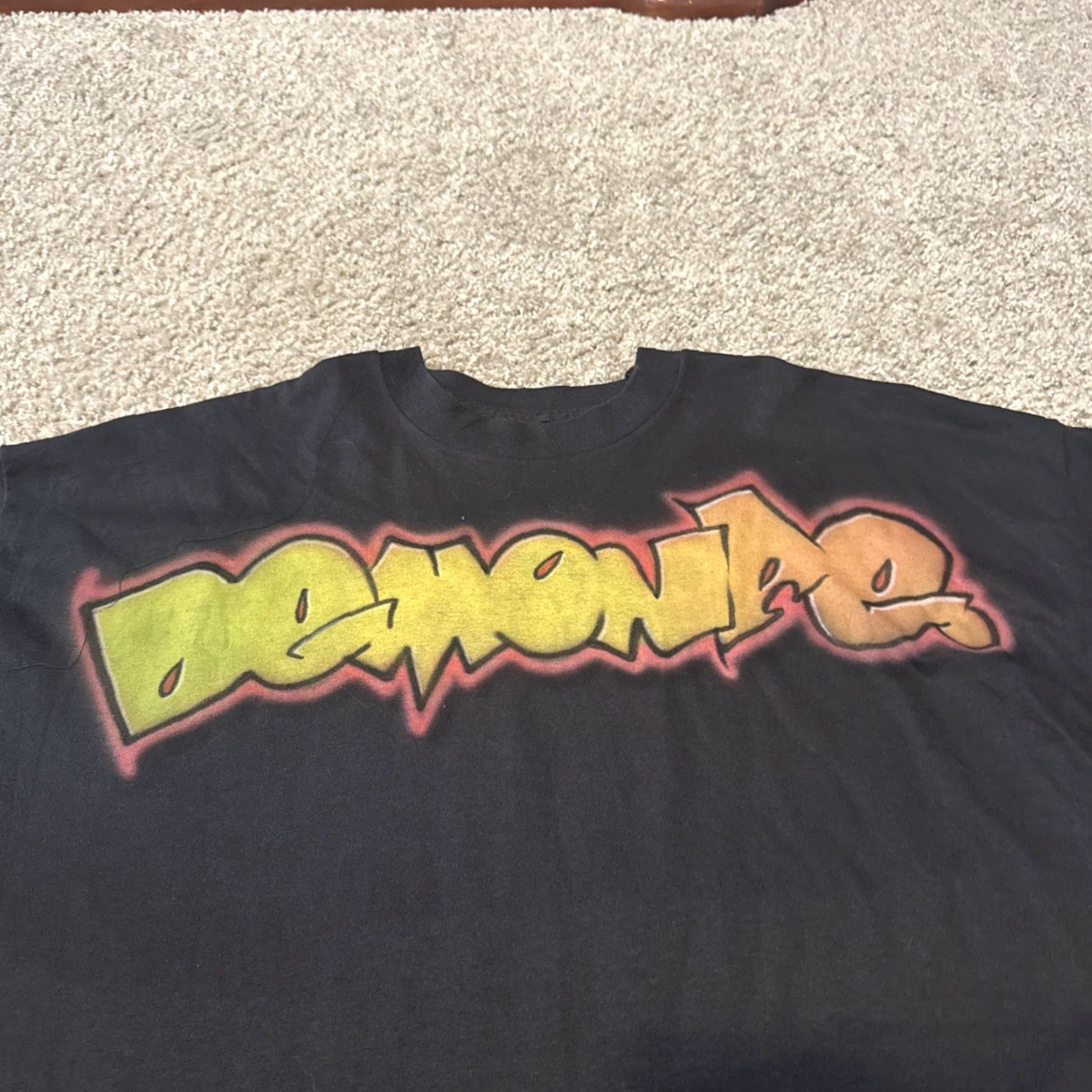 REEF VTG Demonae T-Shirt Hip Hop 3XL Men Black 90s Rap Tee RnB Florida Style Size US XXL / EU 58 / 5 - 4 Thumbnail