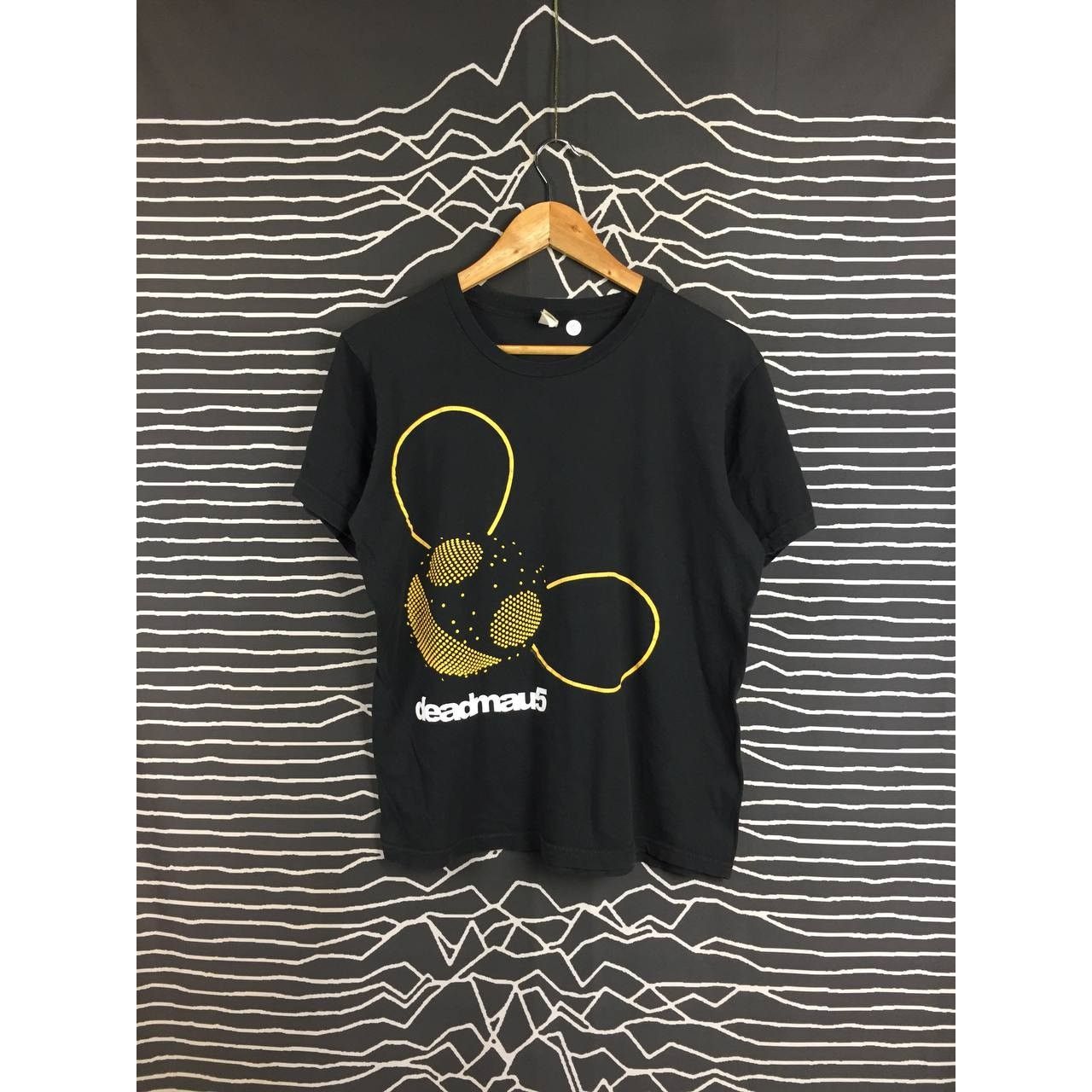 Band Tees Vtg Y2K Deadmau5 Electronic DJ Rave Band Tee Size US M / EU 48-50 / 2 - 2 Thumbnail