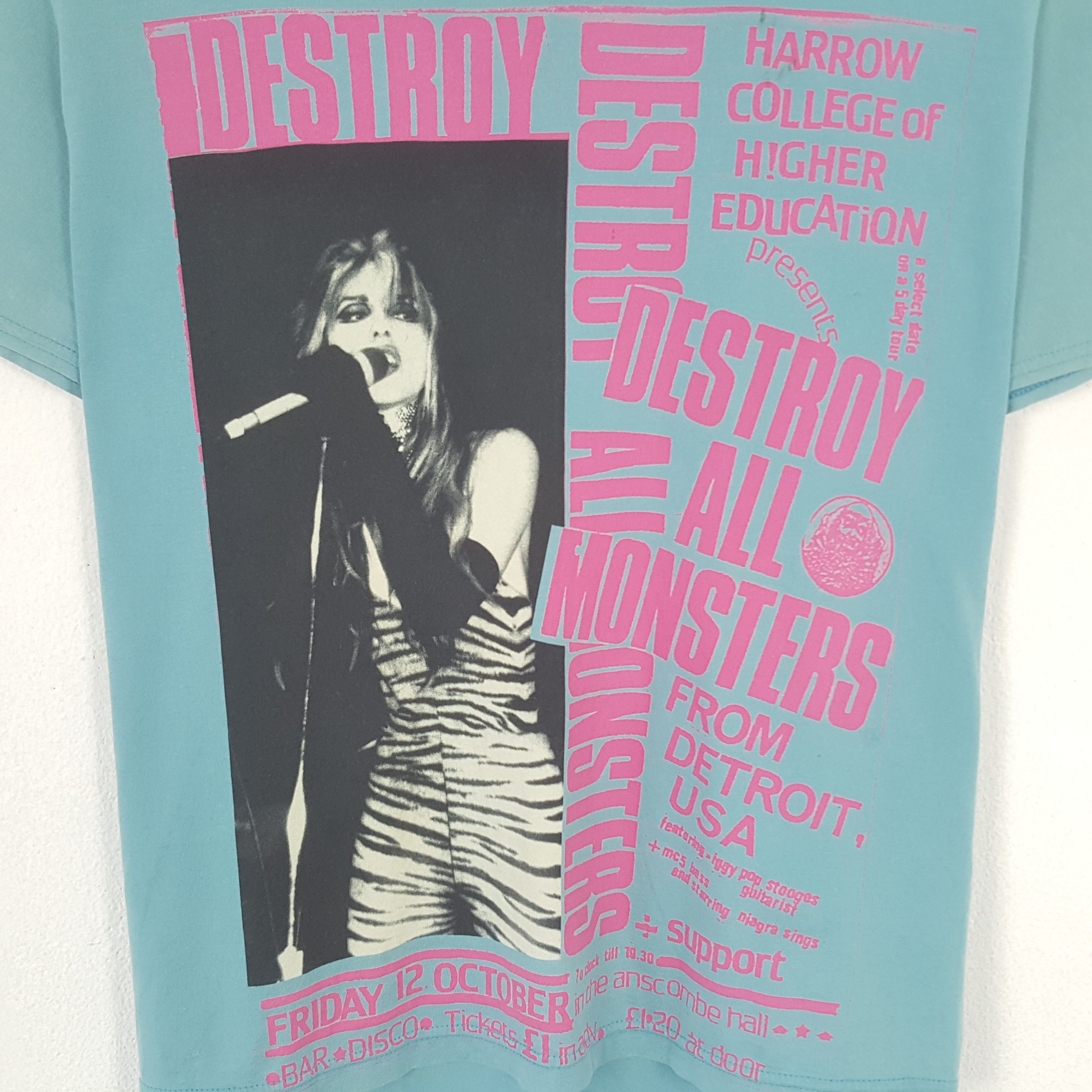 Hysteric Glamour × Japanese Brand × Vintage Vintage Hysteric Glamour Destroy All Monsters Tshirt Size US XXL / EU 58 / 5 - 2 Thumbnail