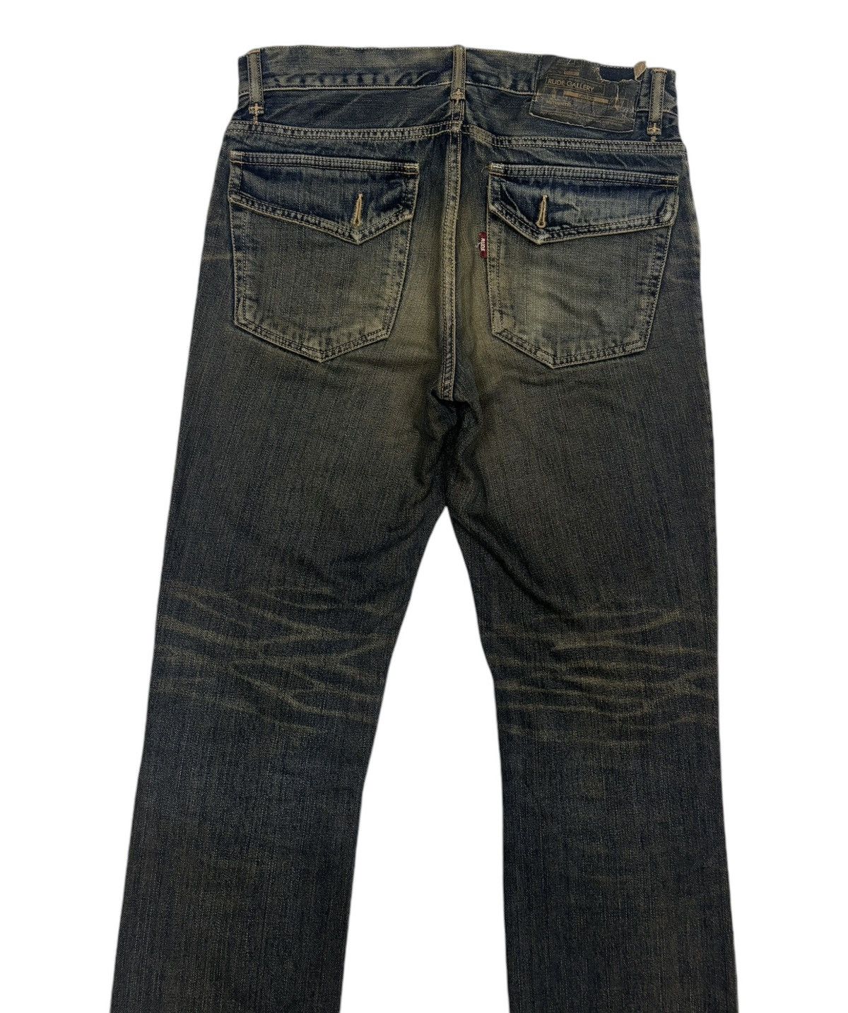 RUDE GALLERY VINTAGE RUDE GALLERY RUSTY DISTRESS ROCKSTAR DENIM JEANS Size US 30 / EU 46 - 4 Thumbnail