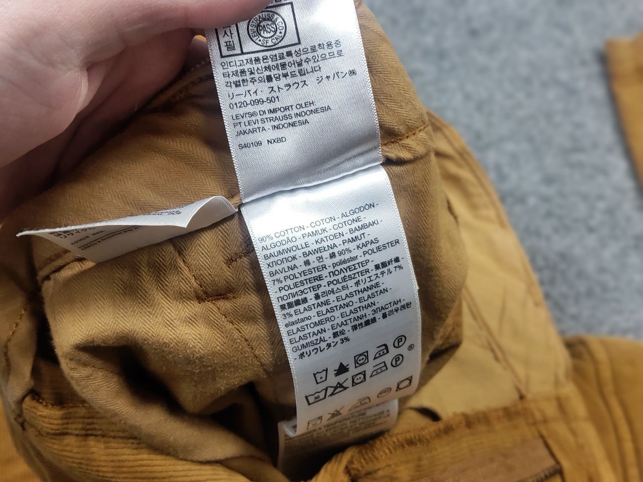 Levi's Levis xx Cargo Corduroy Trouser Brown Pants Vintage Style Size US 32 / EU 48 - 18 Thumbnail