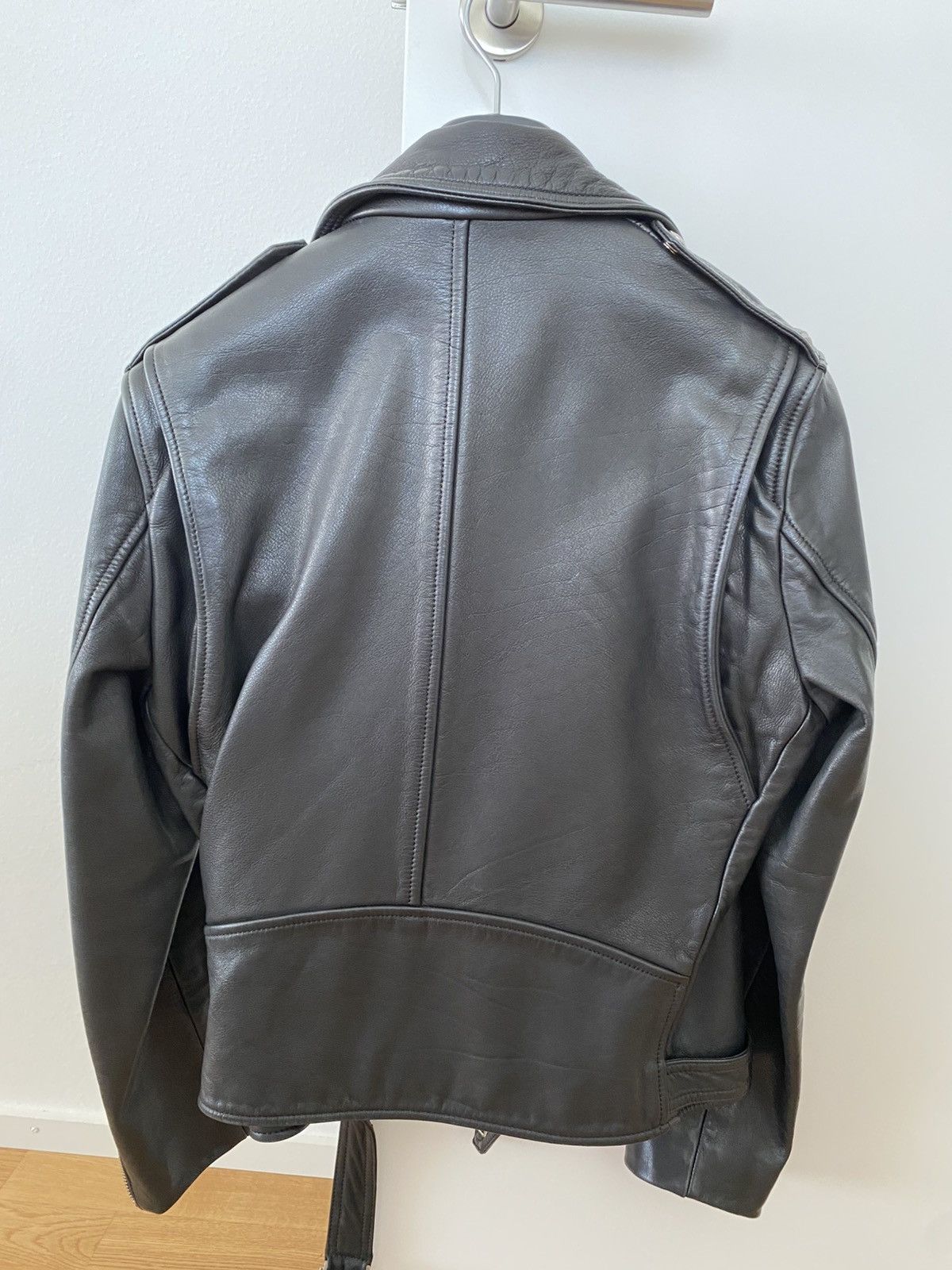The Kooples Men Biker Leather Jacket Size US M / EU 48-50 / 2 - 5 Thumbnail