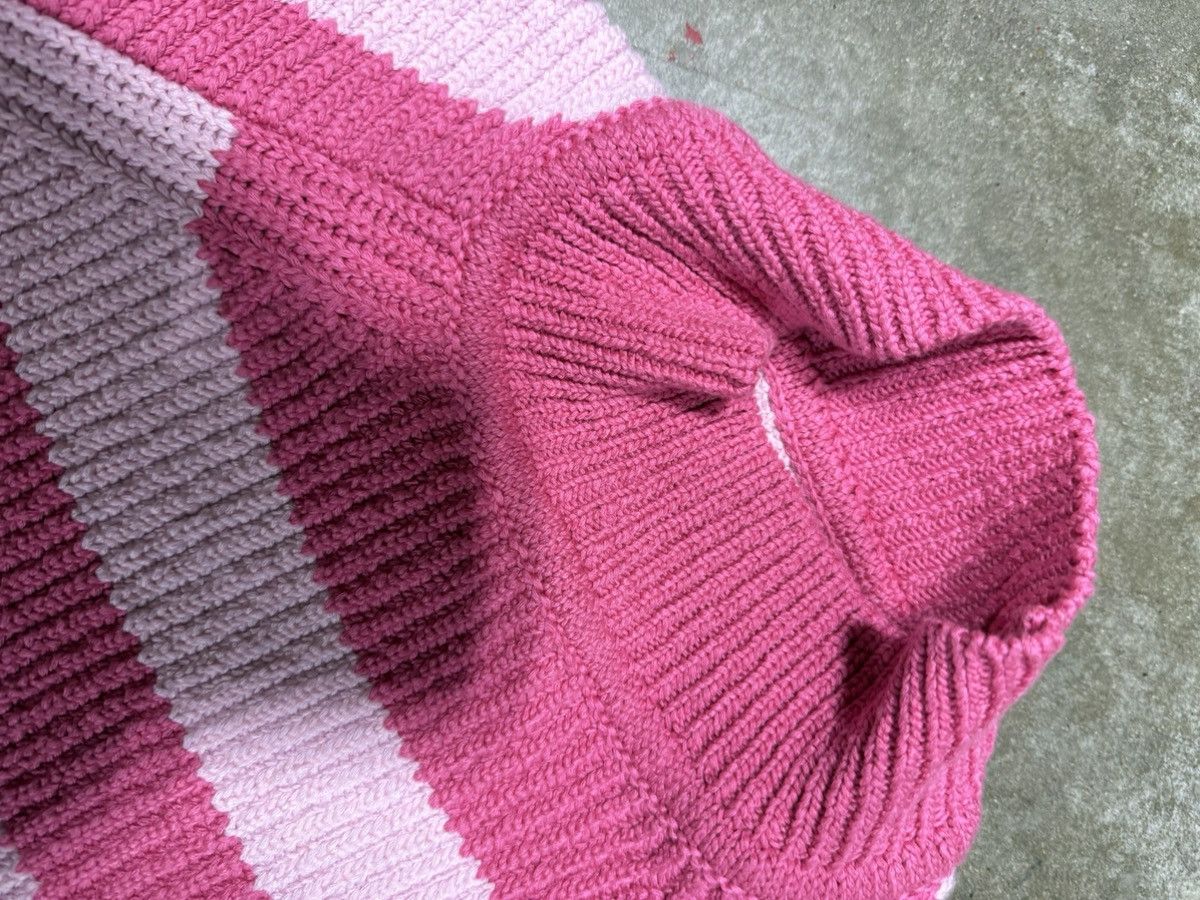 Jacquemus Jacquemus Long Sleeved Jumper Pink Ribbed Sweater Size US S / EU 44-46 / 1 - 5 Thumbnail