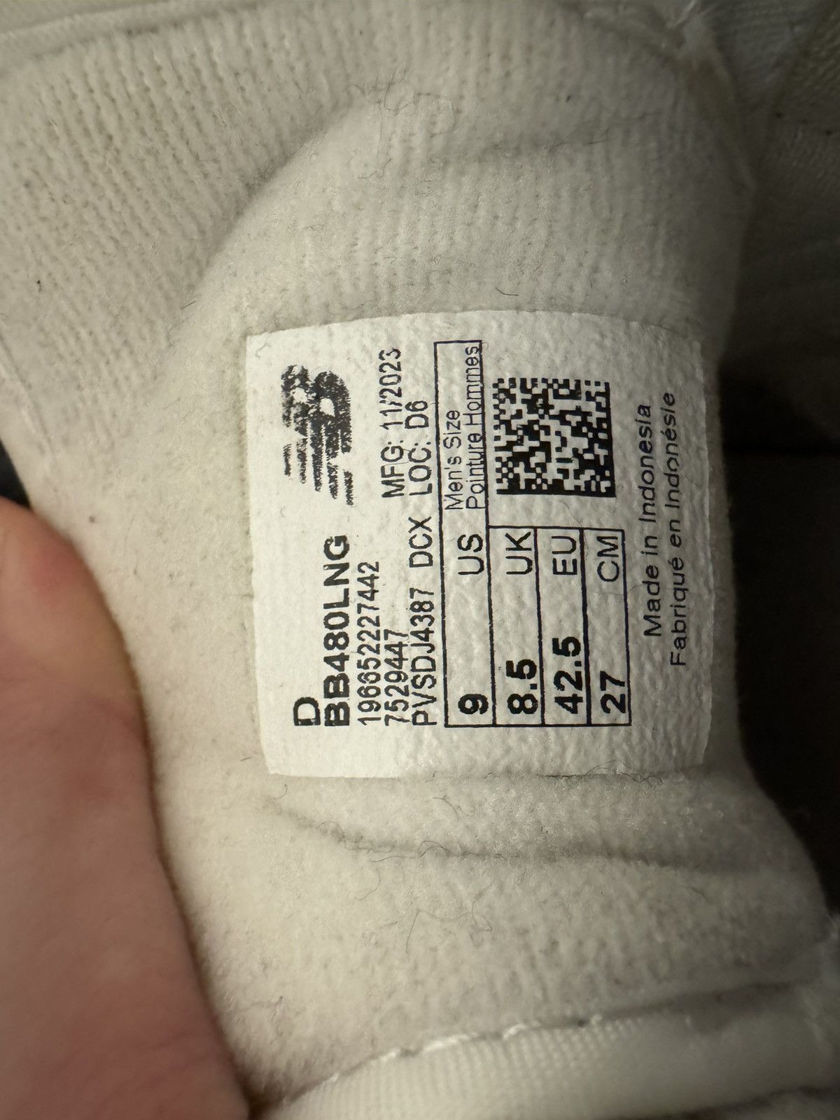 New Balance New Balance BB480LNG Size US 9 / EU 42 - 5 Thumbnail