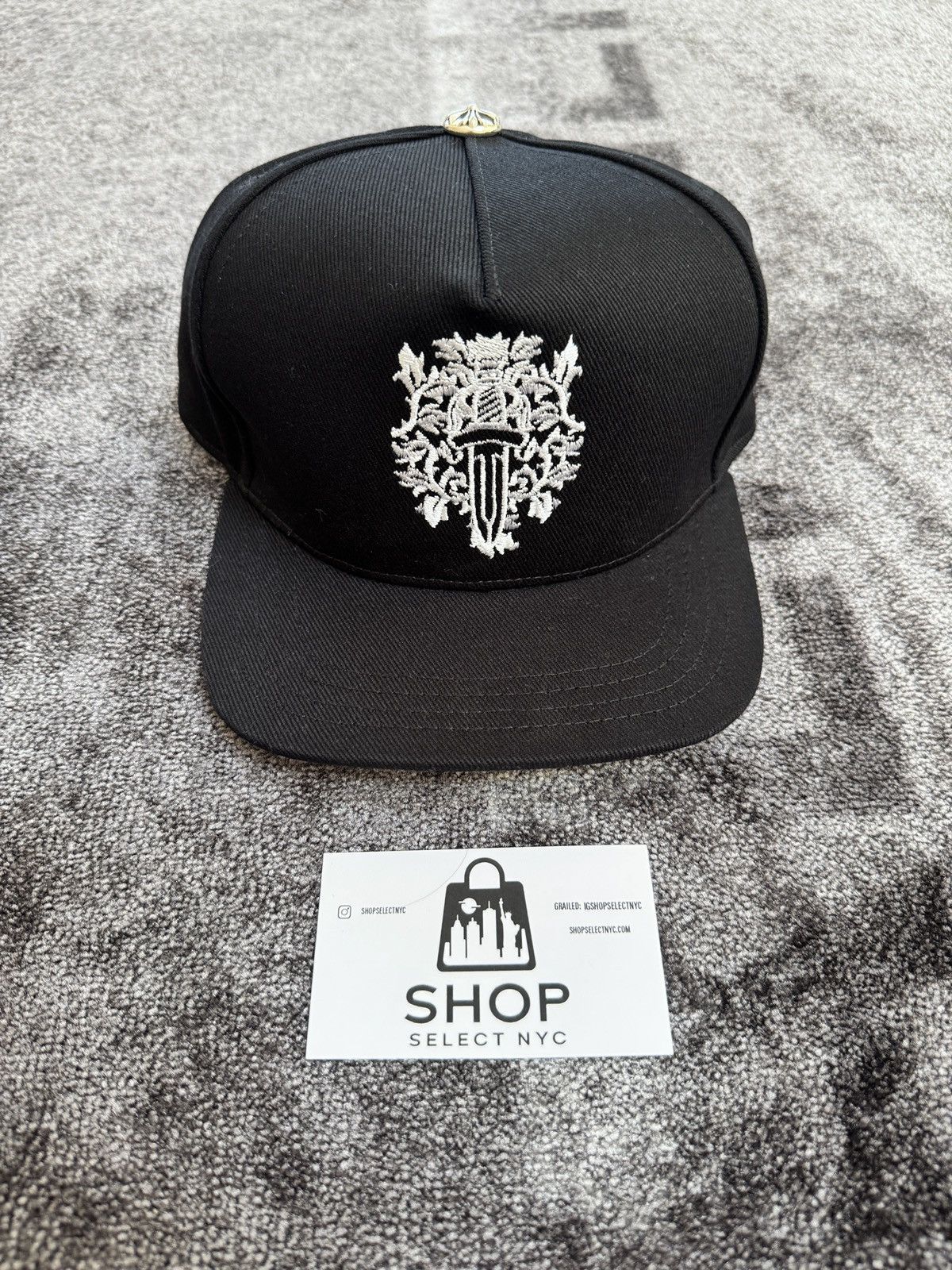 Chrome Hearts BRAND NEW CHROME HEARTS VINE DAGGER BASEBALL SNAPBACK HAT Size ONE SIZE - 1 Thumbnail