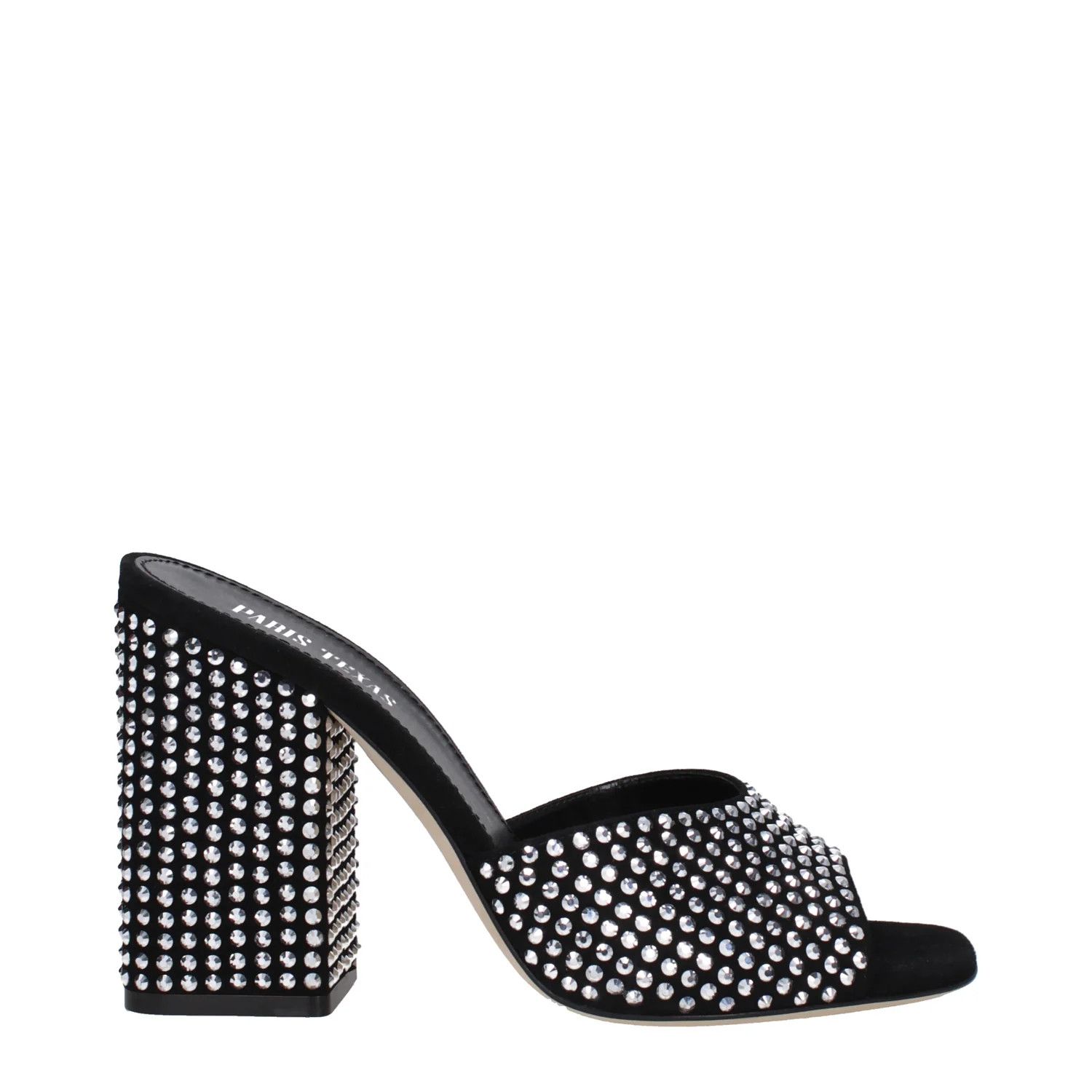 Paris Texas ob1o1e1124 Suede Sandals in Black Size US 10 / IT 40 - 1 Thumbnail