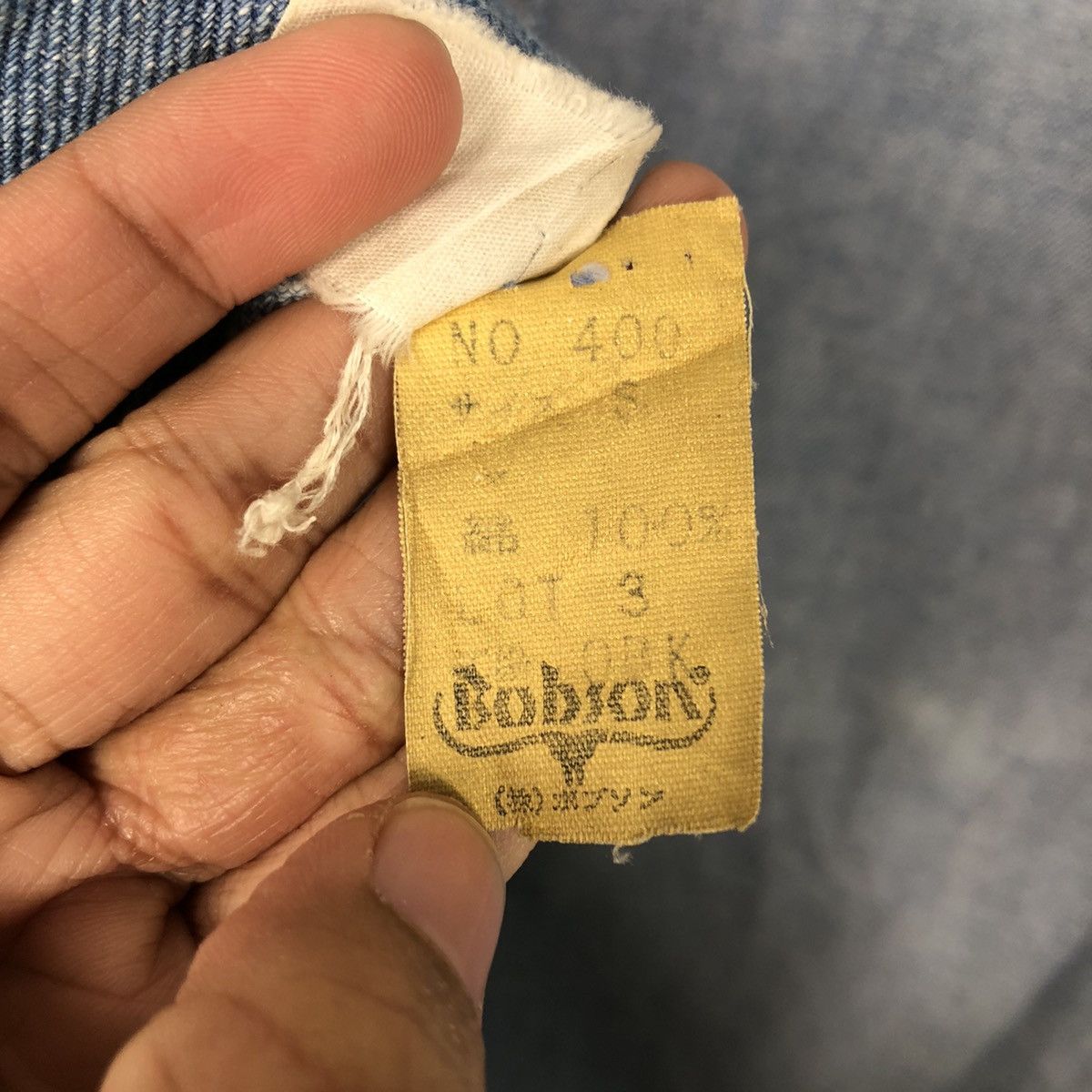 Japanese Brand 📌Vintage Chore Worker Denim Jacket Biker Bobsons Usa Size US S / EU 44-46 / 1 - 20 Thumbnail
