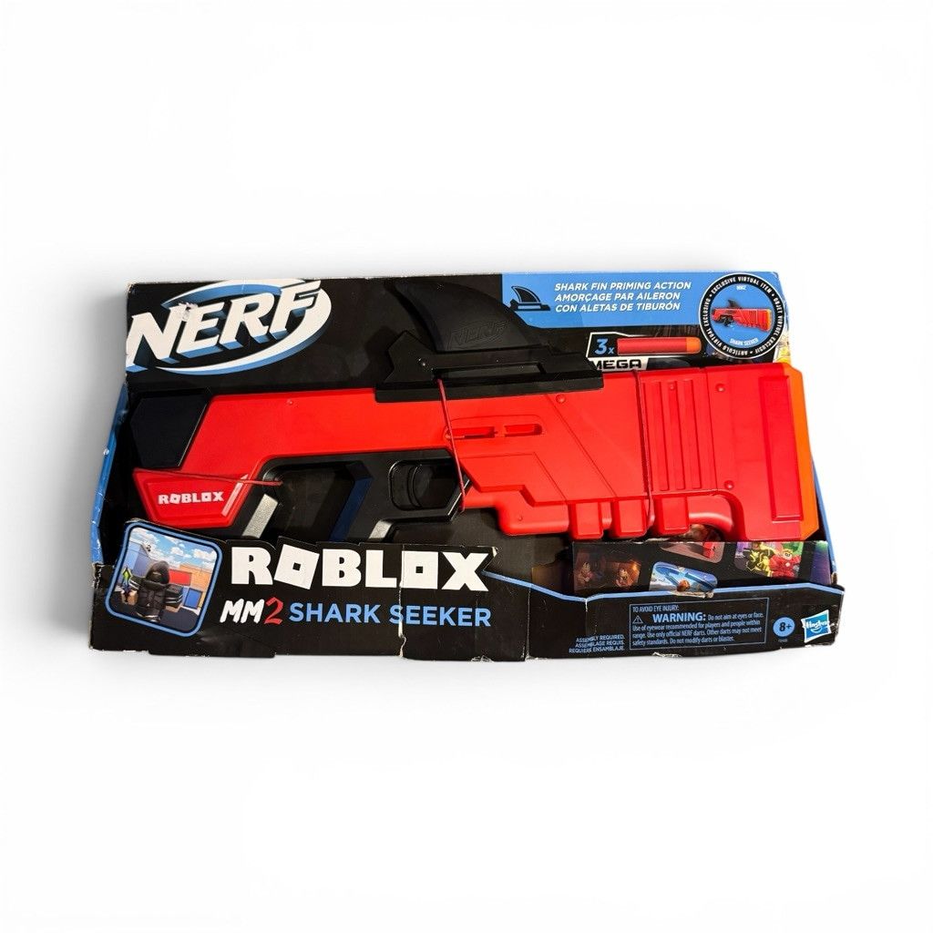 NEFF NERF X Roblox MM2 Shark Seeker Gun With Codes Size ONE SIZE - 1 Thumbnail