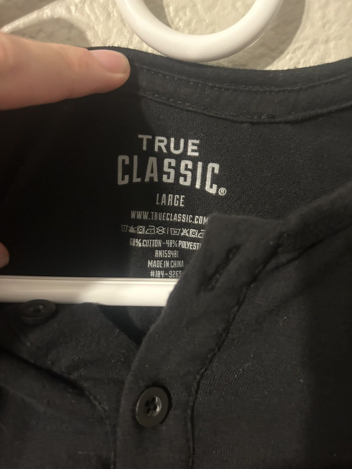 Other Long sleeve half button true classic Size US L / EU 52-54 / 3 - 2 Thumbnail
