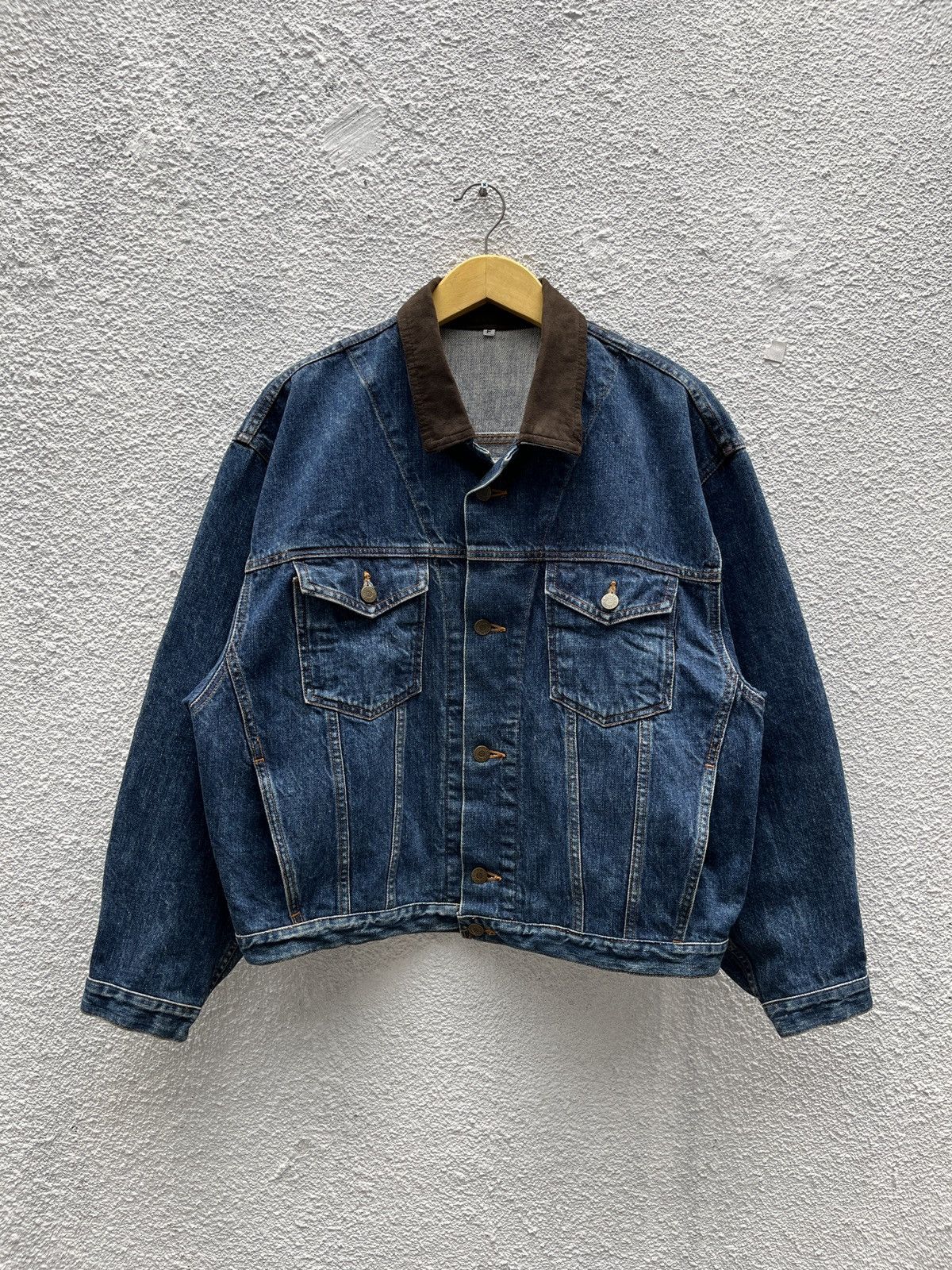 Vintage Kenzo Jeans Boxy Denim Jacket