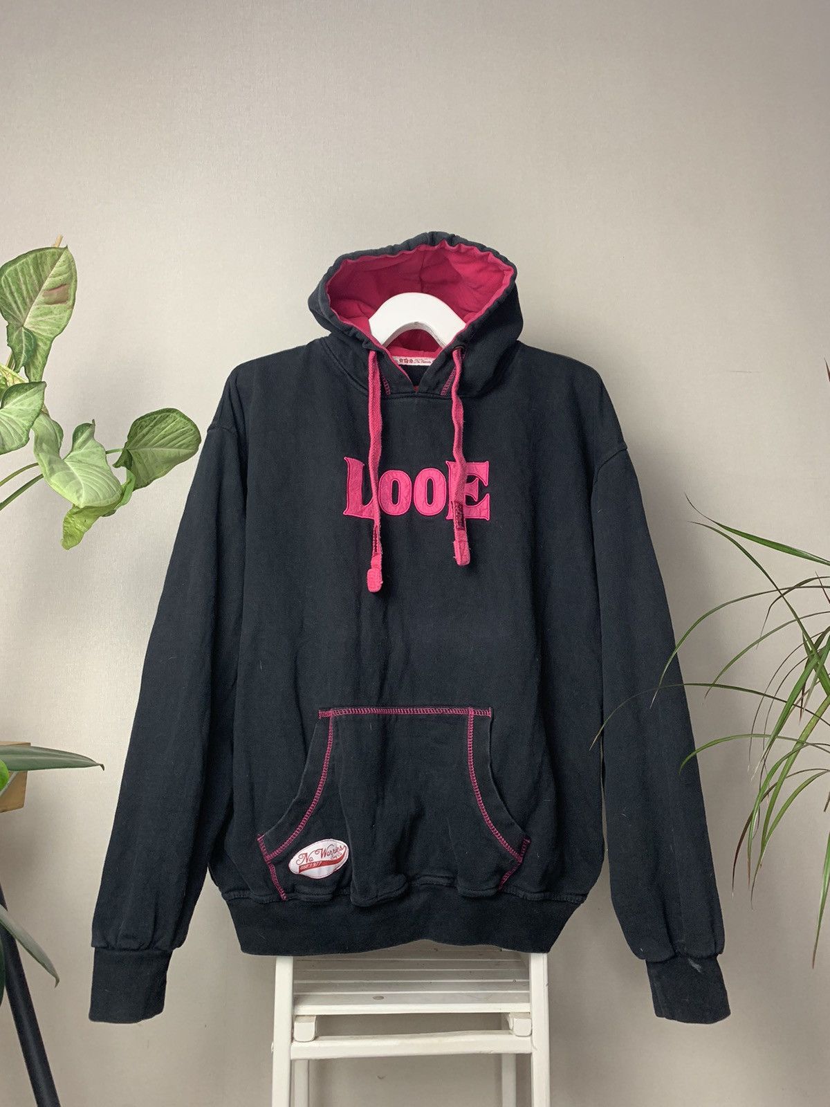 Hysteric Glamour × Japanese Brand Y2K No Worries Surf Co vintage faded Baggy Hoodie Size US L / EU 52-54 / 3 - 1 Thumbnail