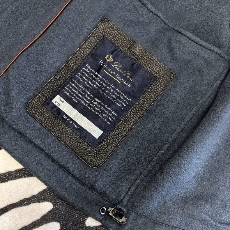 Loro Piana LORO PIANA Fog blue cashmere Horsey jacket Size US S / EU 44-46 / 1 - 5 Thumbnail