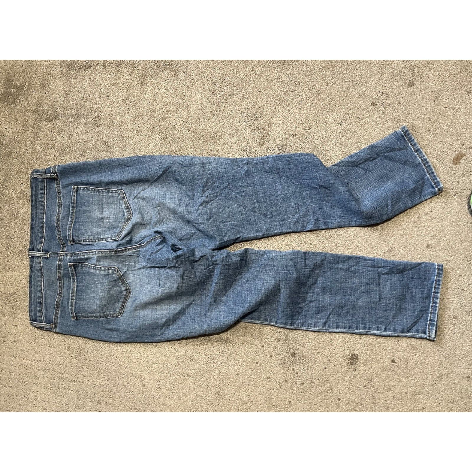 Gloria Vanderbilt Gloria Vanderbilt Jeans, All-Around Slimming Effect, Size 6, Denim, 5-Pocket, Stretch, Blue, Mid Rise, Straight Style, Regular, Women Size 28" / US 6 / IT 42 - 5 Thumbnail
