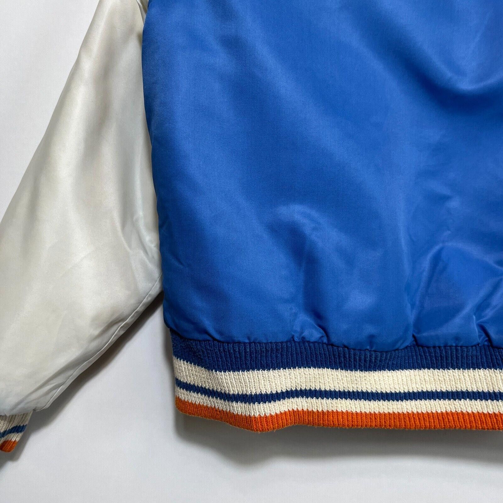 NBA × Vintage Vintage 70s NBA Buffalo Braves Blue Satin Jacket Kids Size Size US XXS / EU 40 - 11 Thumbnail