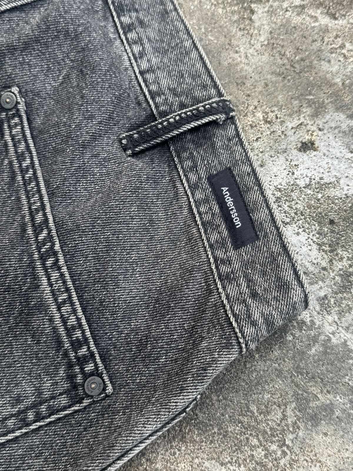 Andersson Bell Andersson Bell Double Knee Carpanter Denim Jeans JW Size US 33 - 10 Thumbnail