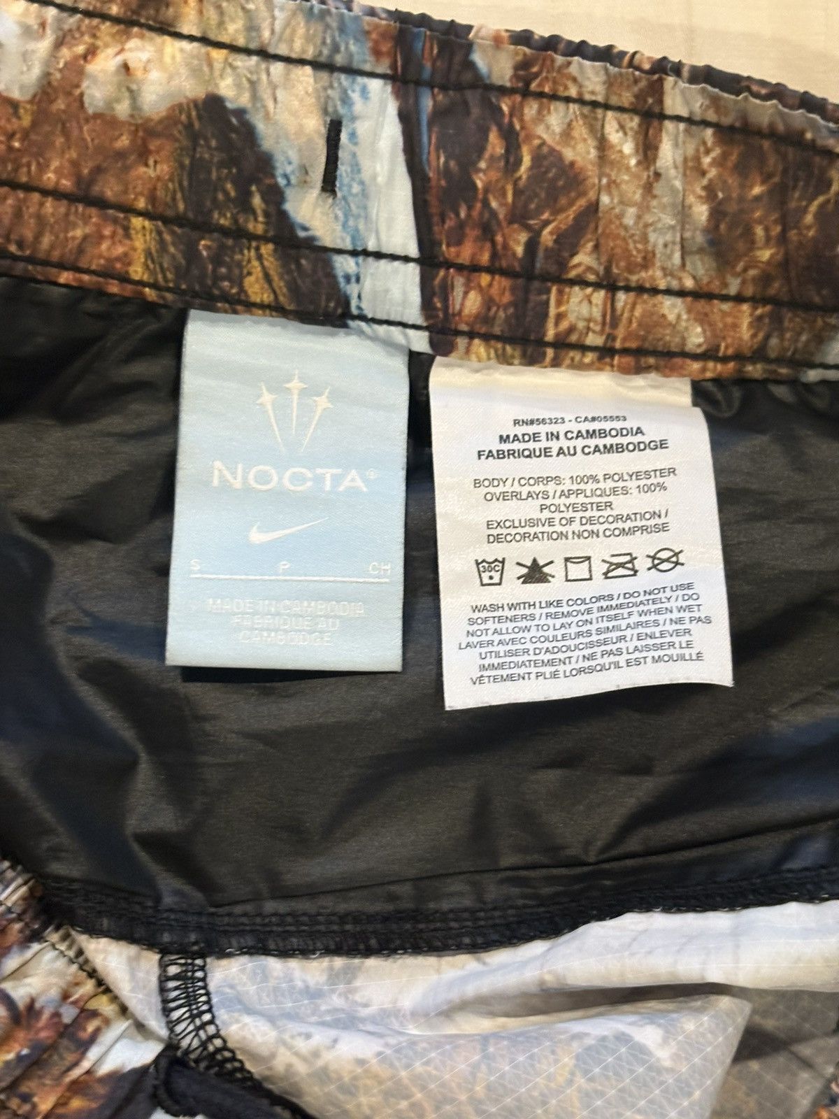 Drake × Nike Nike Nocta Camo shorts Small Size US 30 / EU 46 - 12 Thumbnail