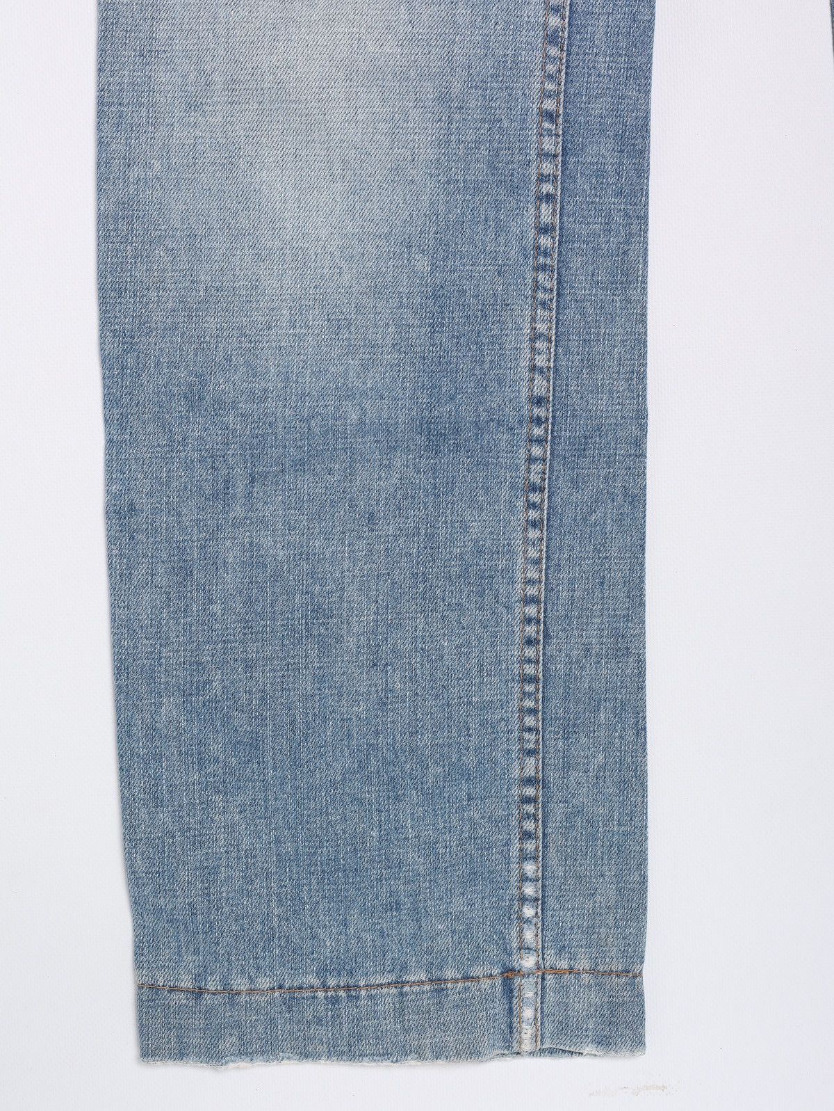 Dolce & Gabbana Dolce Gabbana Sky Blue Jeans Denim Pants Trousers Metal Logo Size US 32 / EU 48 - 6 Thumbnail